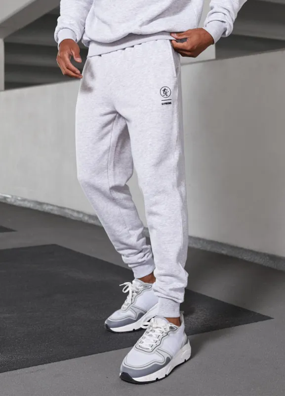 Gym King Aventus Fleece Jogger - Snow Marl sold by The Gym King
