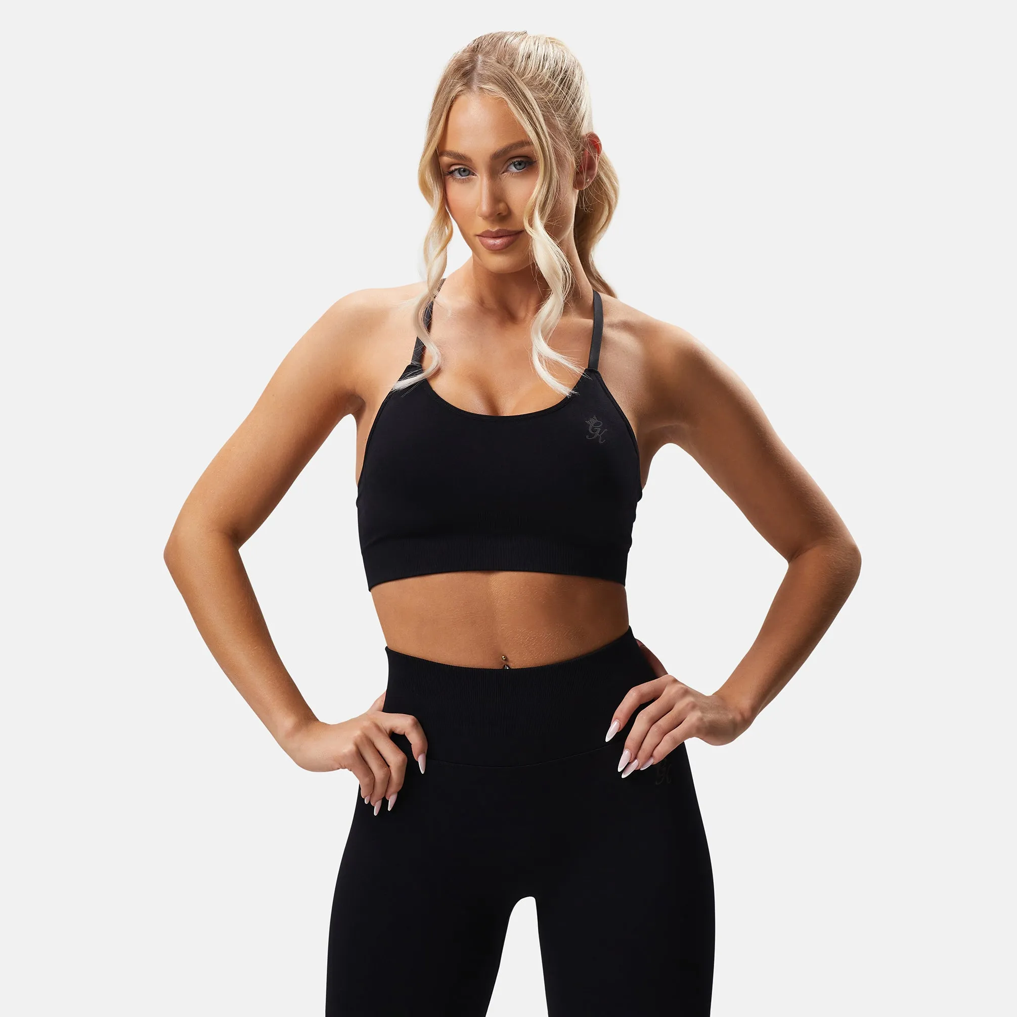 Gym King Sculpt Seamless Bra - Black sold by The Gym King product image thumbnail 2