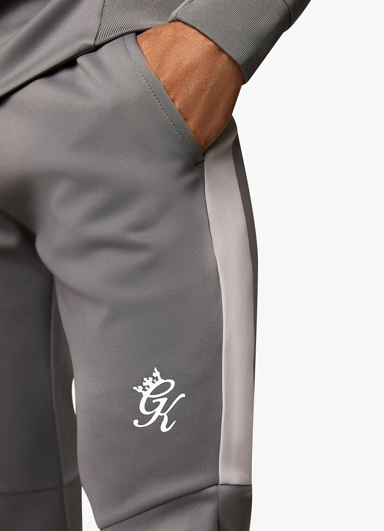 Gym King Core Plus Poly Jogger - Grey sold by The Gym King product image thumbnail 3