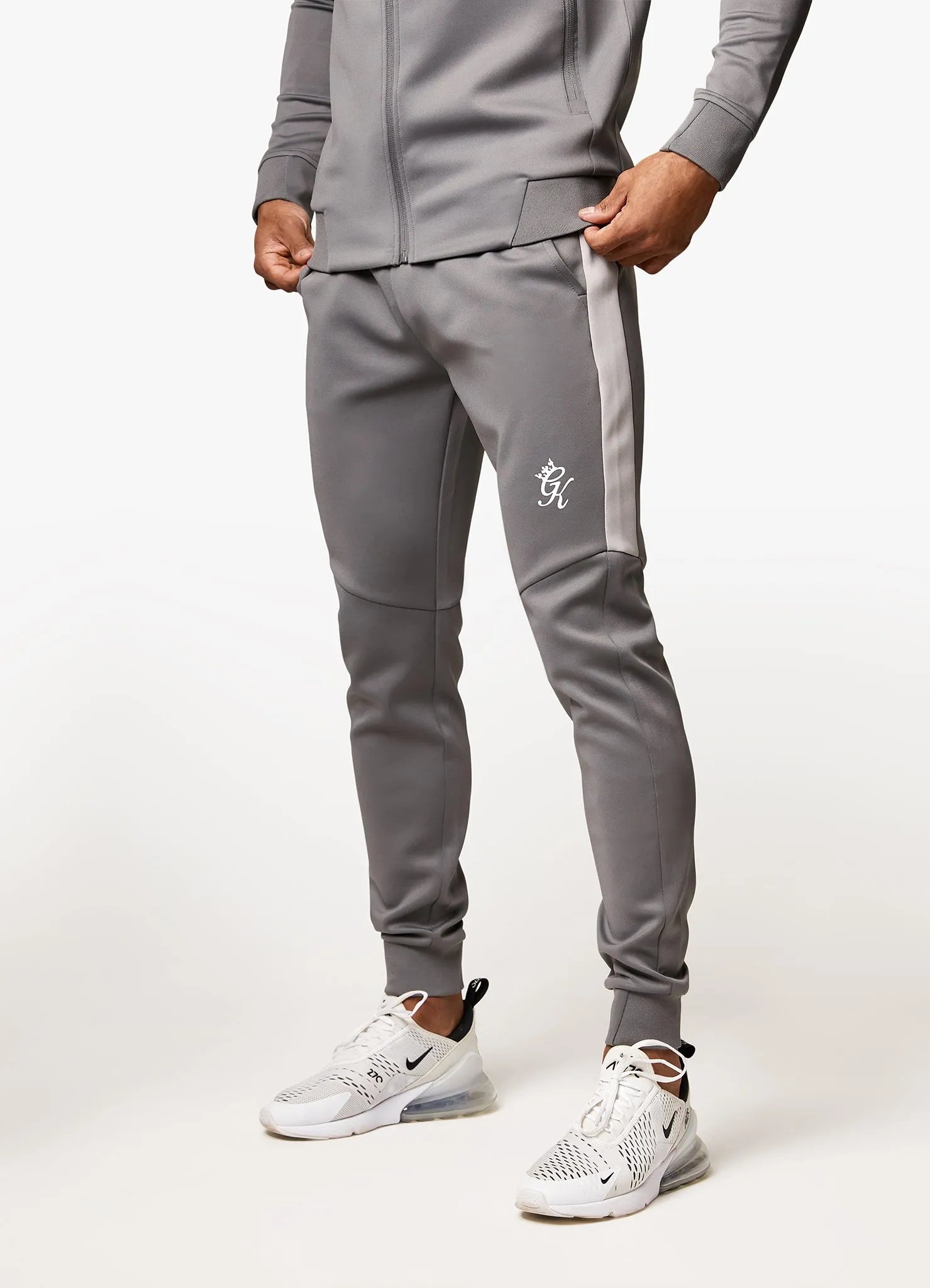 Gym King Core Plus Poly Jogger - Grey sold by The Gym King