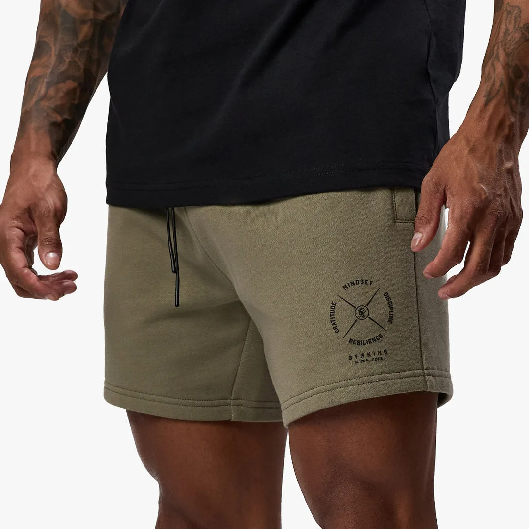 Gym King Compass Short - Deep Khaki sold by The Gym King product image thumbnail 2
