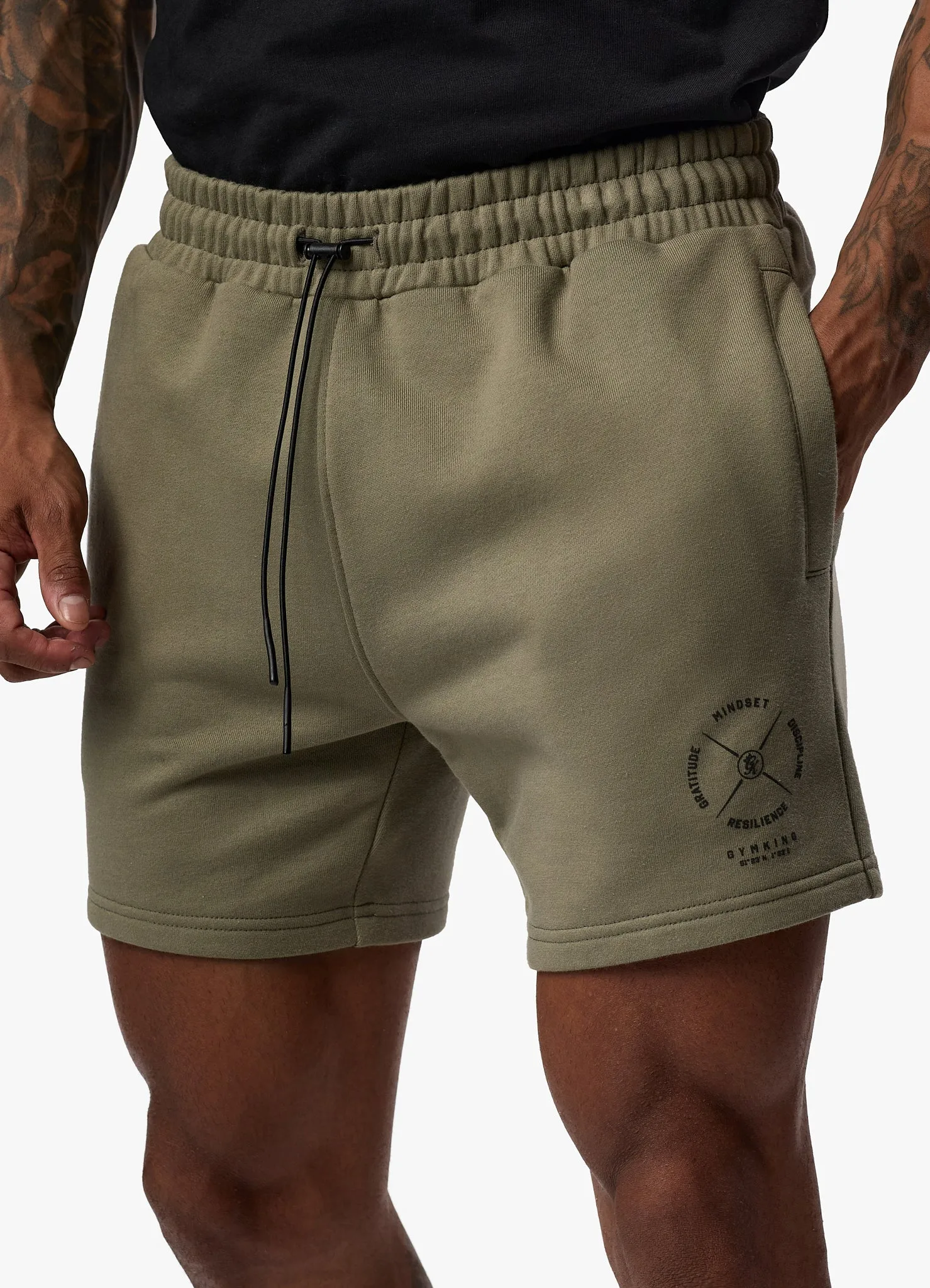 Gym King Compass Short - Deep Khaki sold by The Gym King product image thumbnail 5