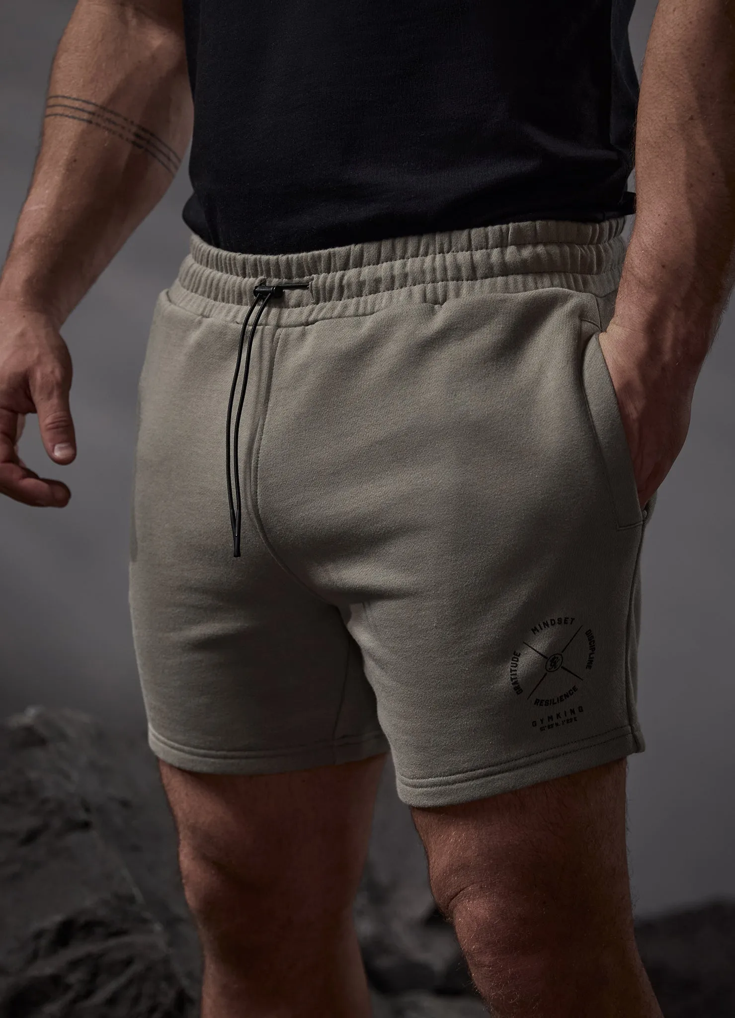 Gym King Compass Short - Deep Khaki sold by The Gym King