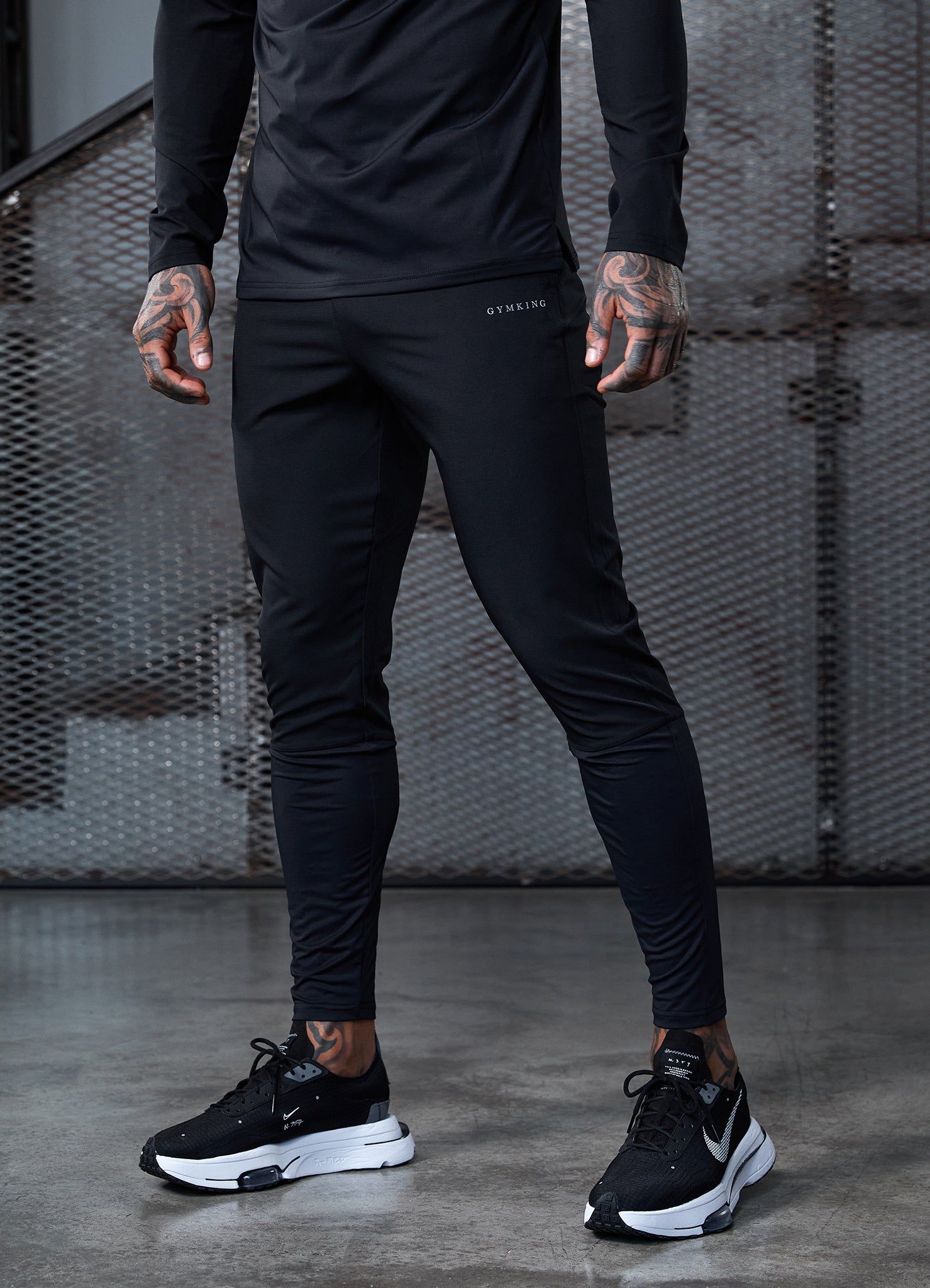 Gym King Uprising Jogger - Black sold by The Gym King