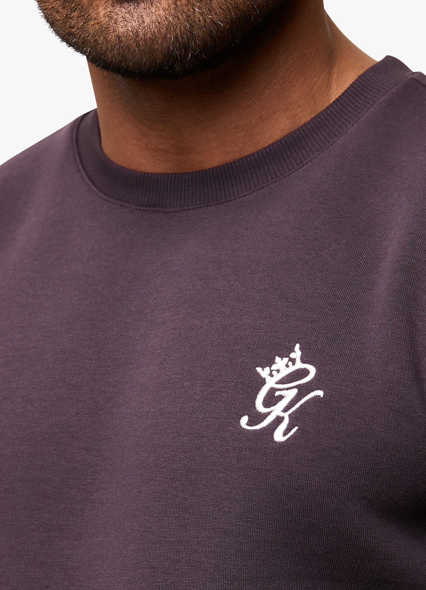 Gym King Fundamental Fleece Crew - Plum sold by The Gym King product image thumbnail 3