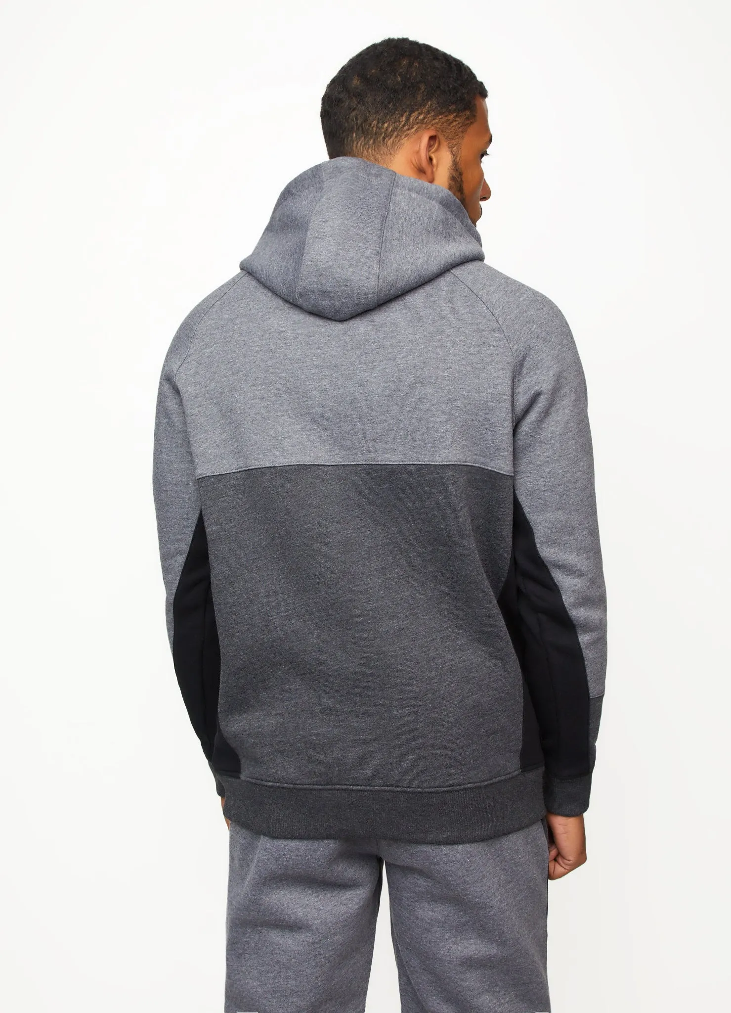 Gym King Minefield Hood - Black/Charcoal Marl sold by The Gym King product image thumbnail 4