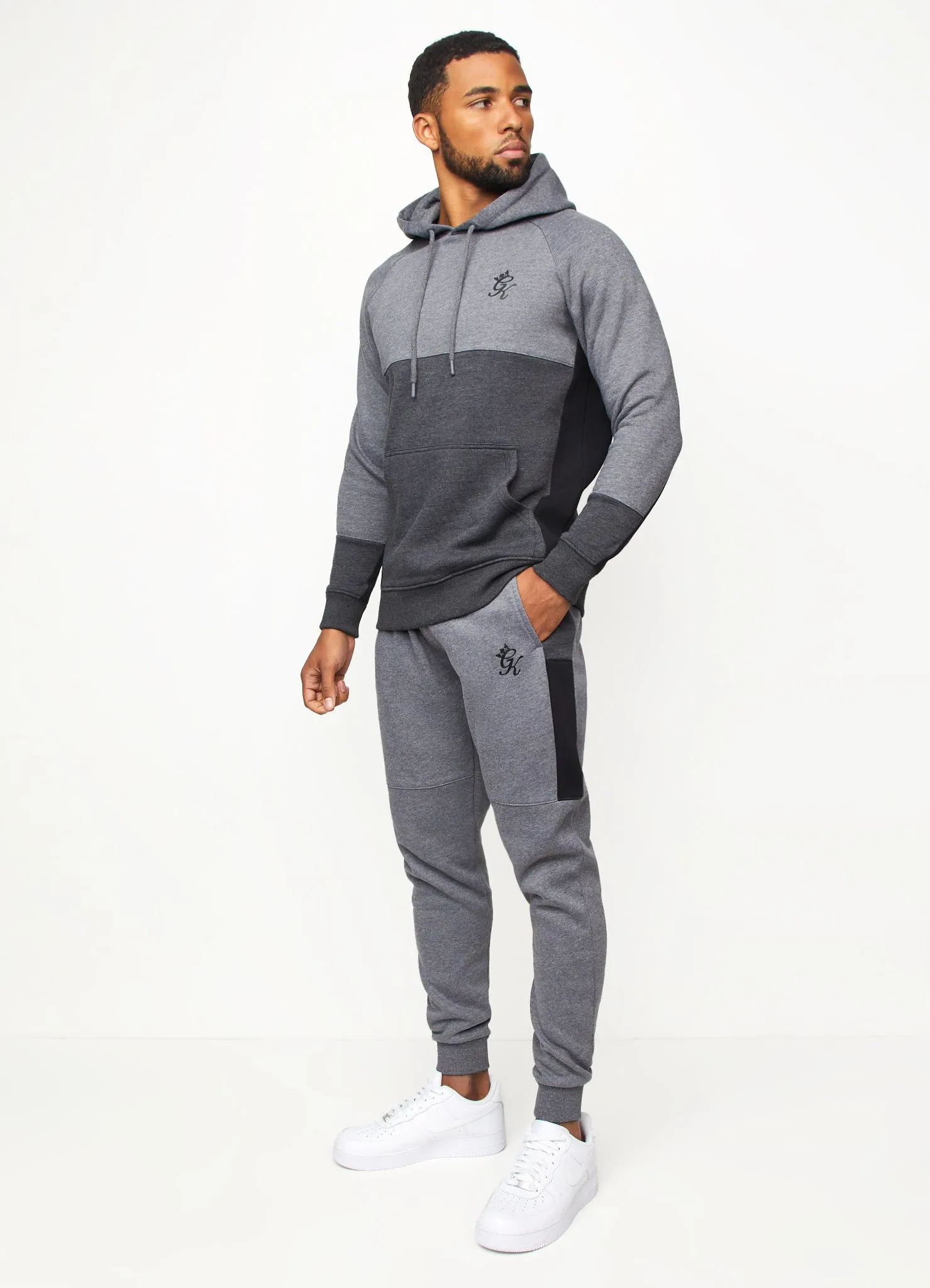 Gym King Minefield Hood - Black/Charcoal Marl sold by The Gym King product image thumbnail 3