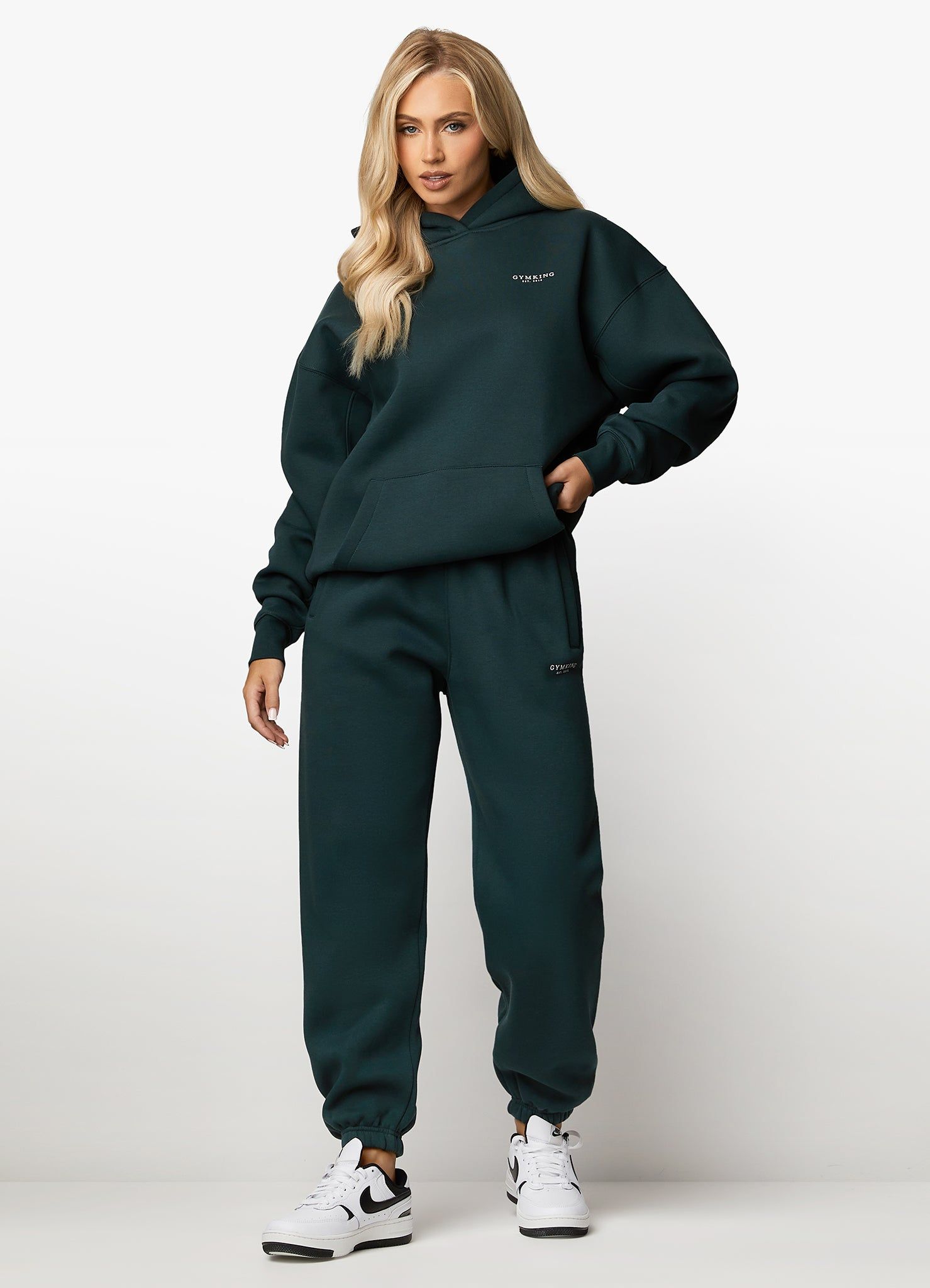 Gym King Established Tracksuit - Deep Forest Green sold by The Gym King product image thumbnail 8
