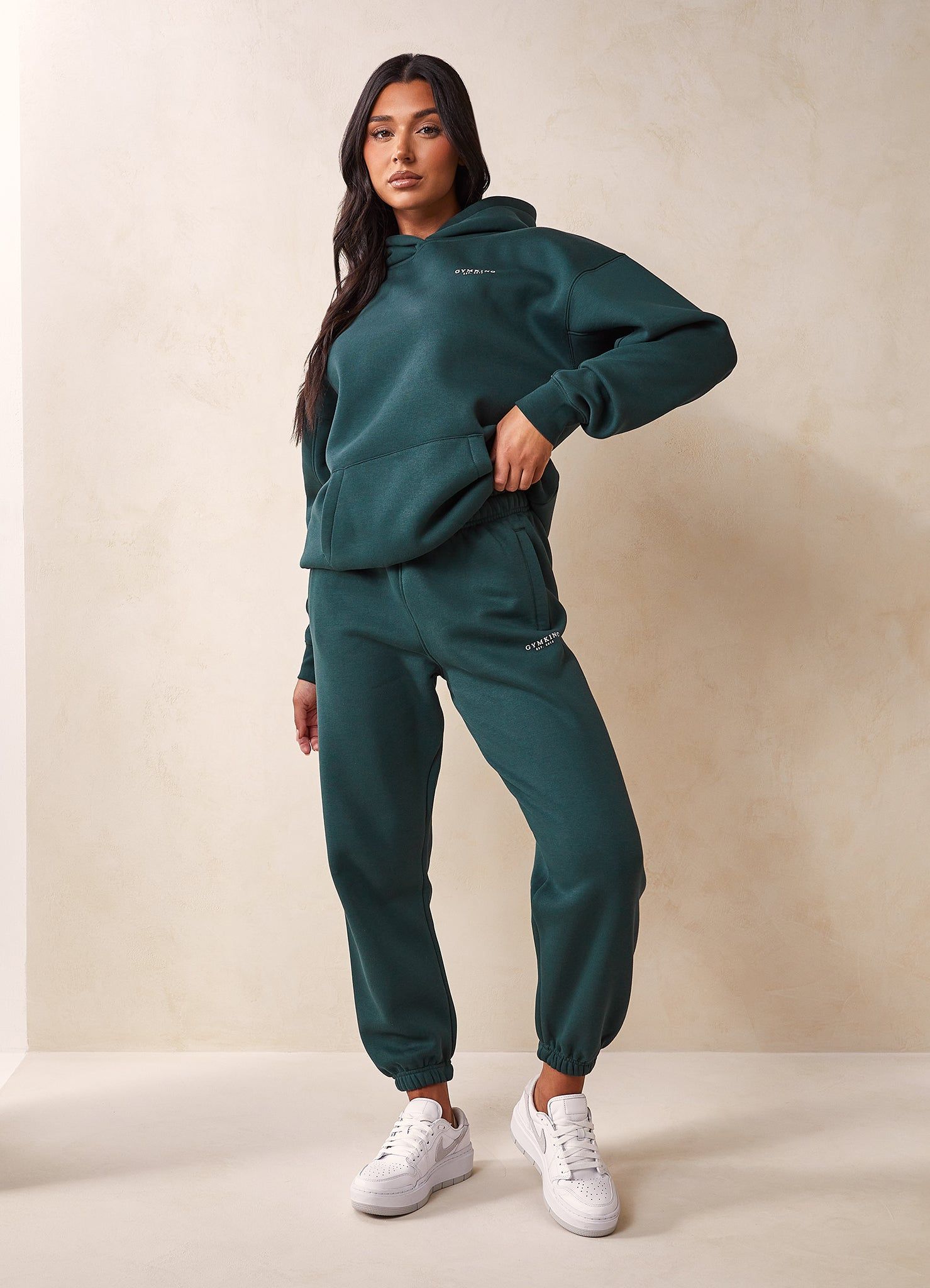 Gym King Established Tracksuit - Deep Forest Green sold by The Gym King product image thumbnail 4