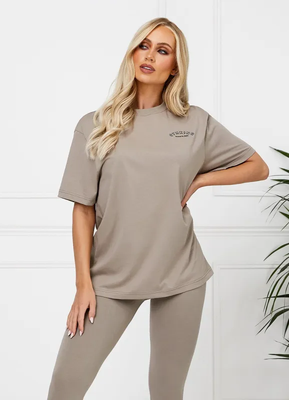 Gym King Radiance BF Tee - Mocha sold by The Gym King