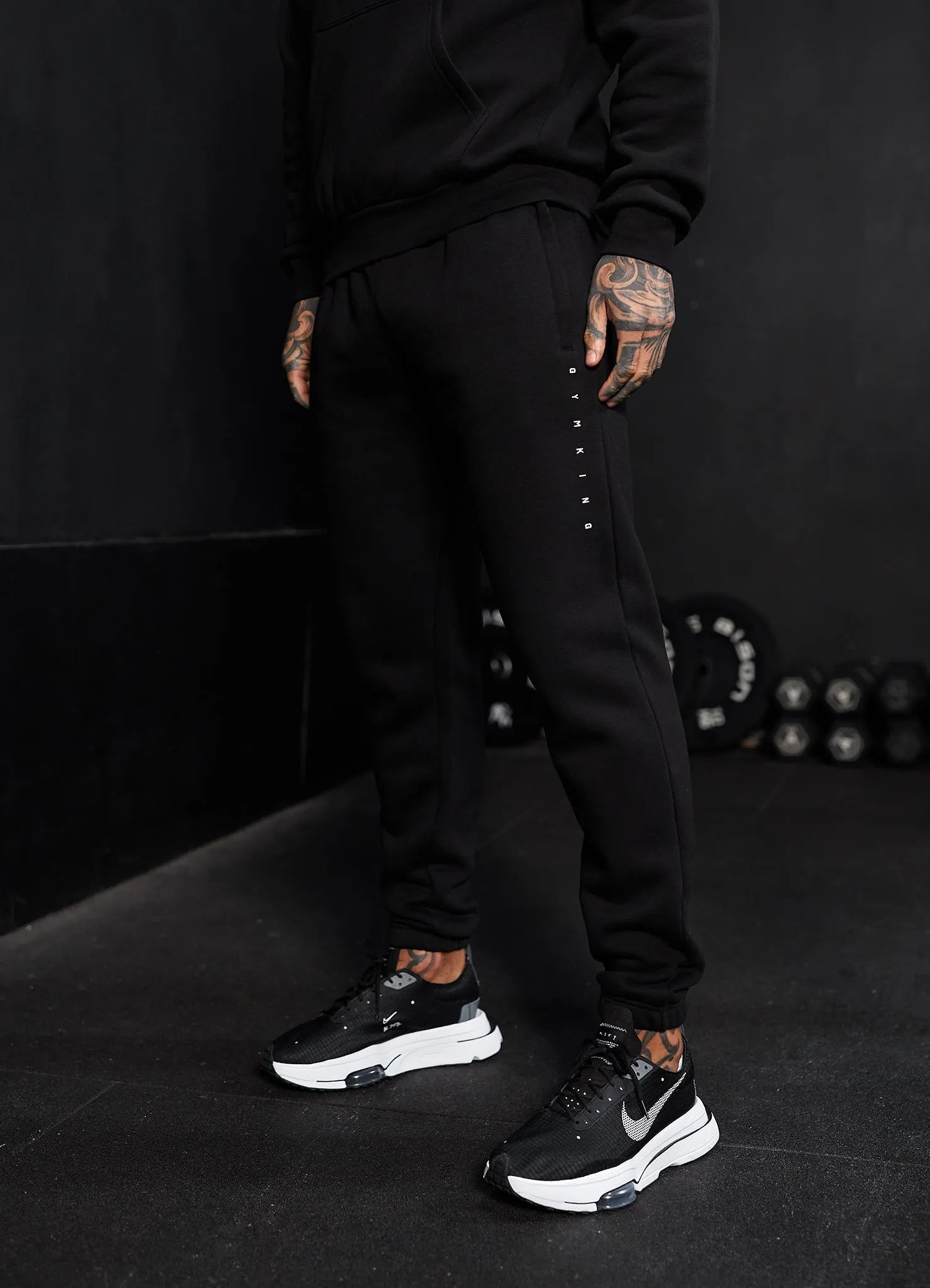Gym King Rebellion Jogger - Black sold by The Gym King product image thumbnail 4