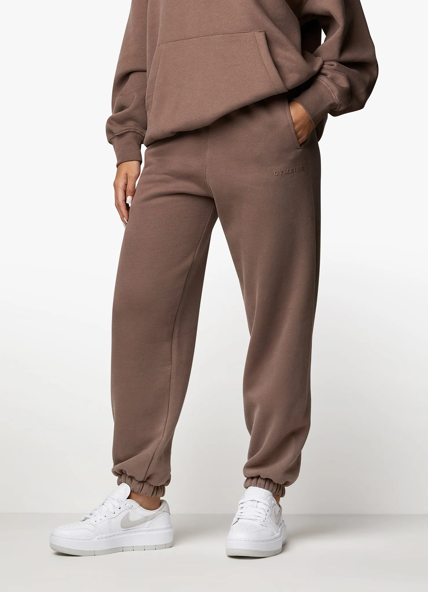 Gym King Luxe Jogger - Praline sold by The Gym King