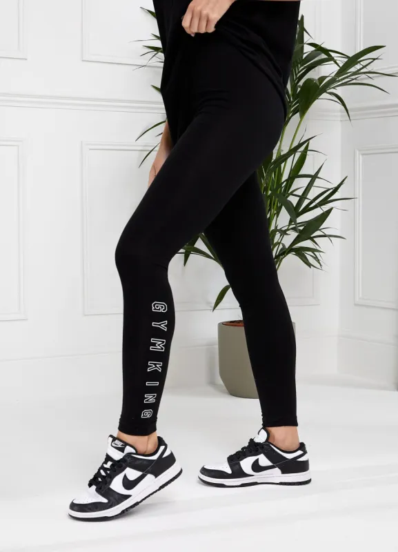 Gym King Radiance Jersey Legging - Black sold by The Gym King