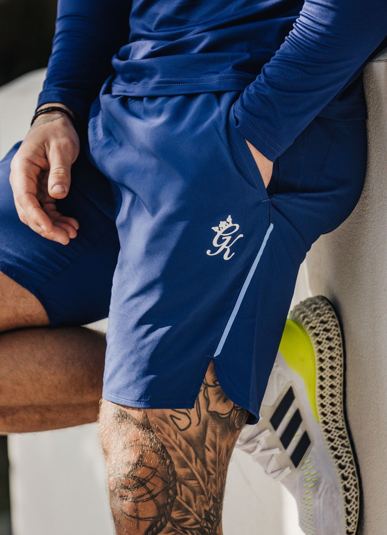 Gym King Flex Short - Galaxy Blue sold by The Gym King