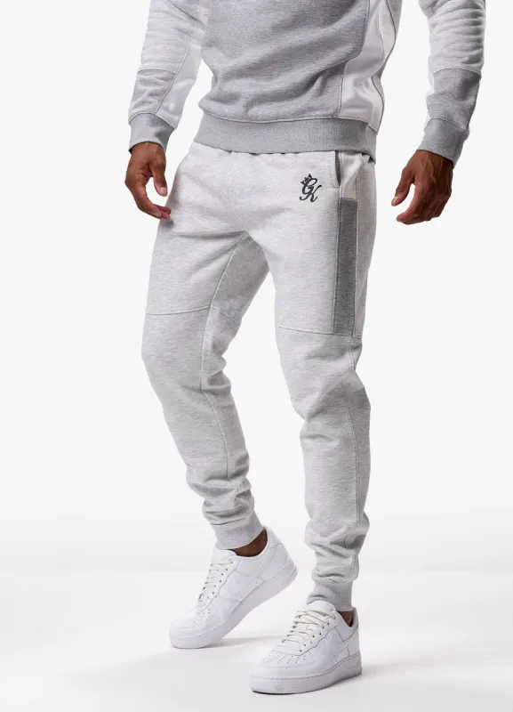 Gym King Minefield Fleece Jogger - Grey Marl sold by The Gym King