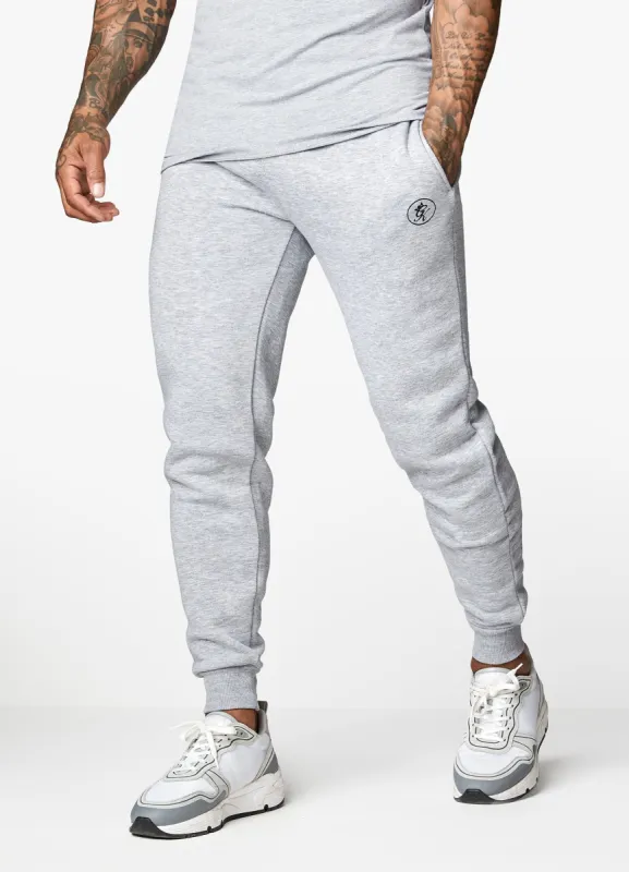 Gym King Nothing Beats Belief Jogger - Light Grey Marl sold by The Gym King