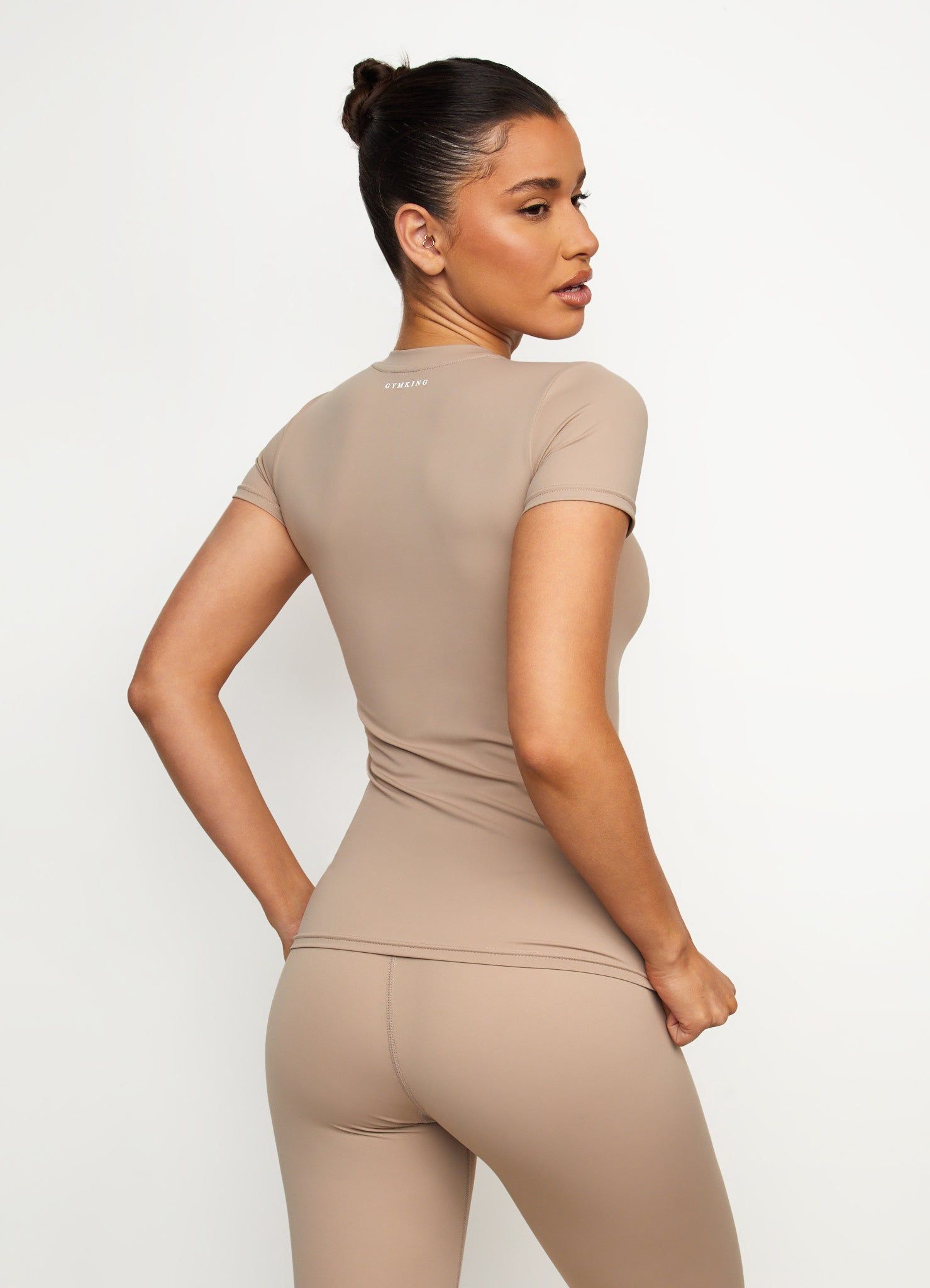 Gym King 365 Tee - Frosted Mocha sold by The Gym King product image thumbnail 4