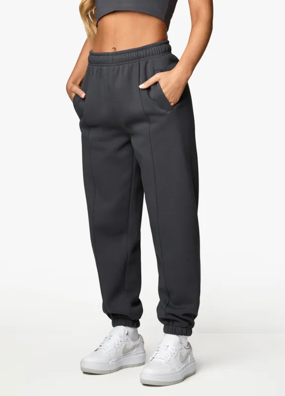 Gym King Powered By Belief Sweatpants - Oyster Grey sold by The Gym King