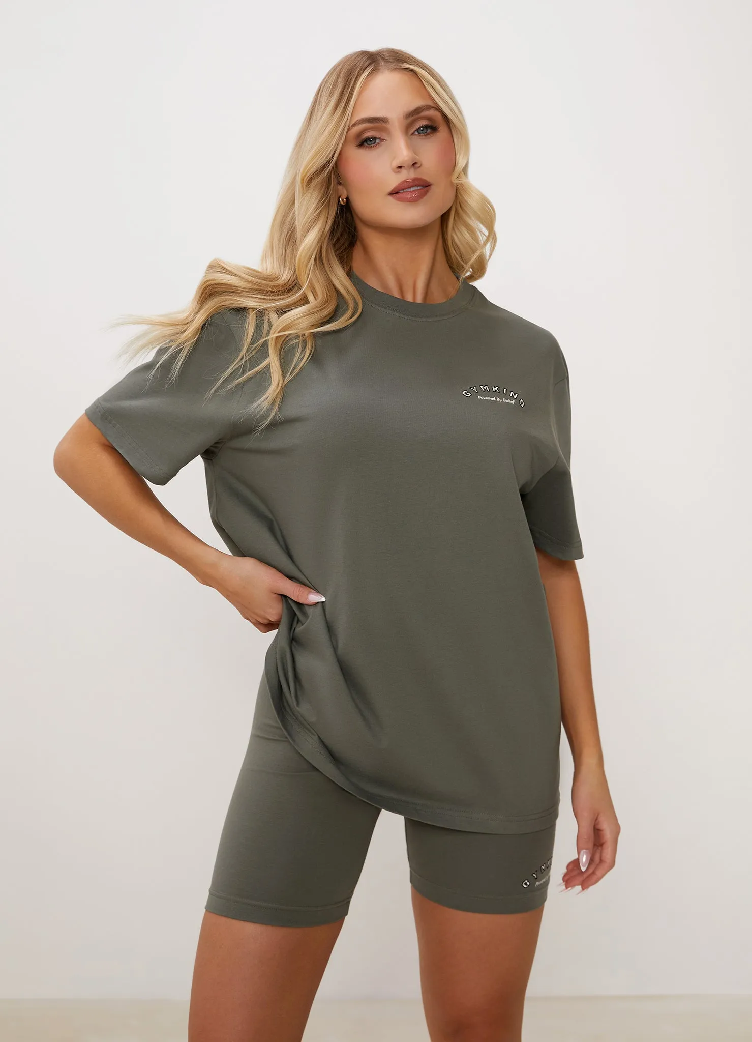 Gym King Spirit of Summer Boyfriend Tee - Dusk Green sold by The Gym King product image thumbnail 4