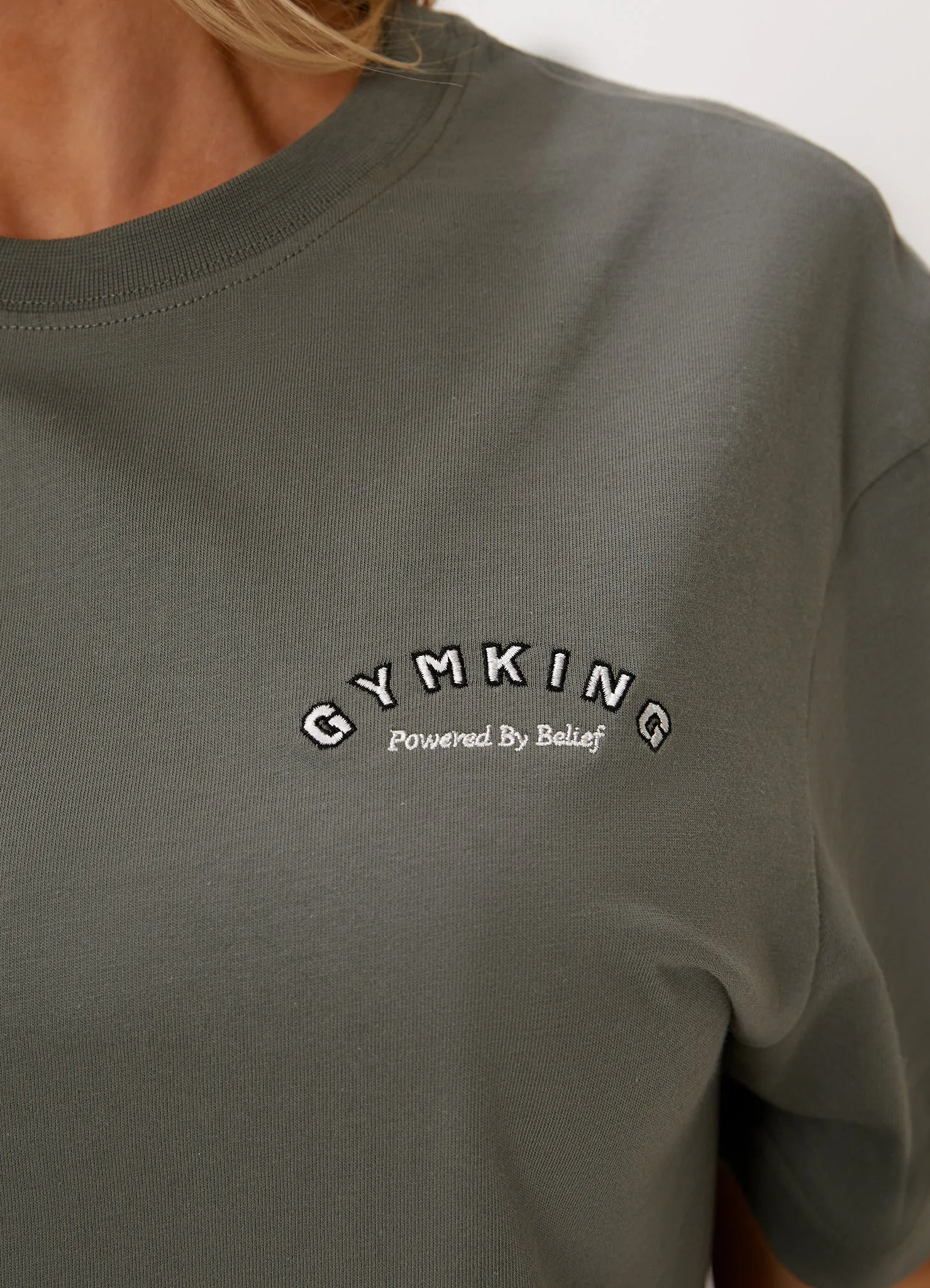 Gym King Spirit of Summer Boyfriend Tee - Dusk Green sold by The Gym King product image thumbnail 5