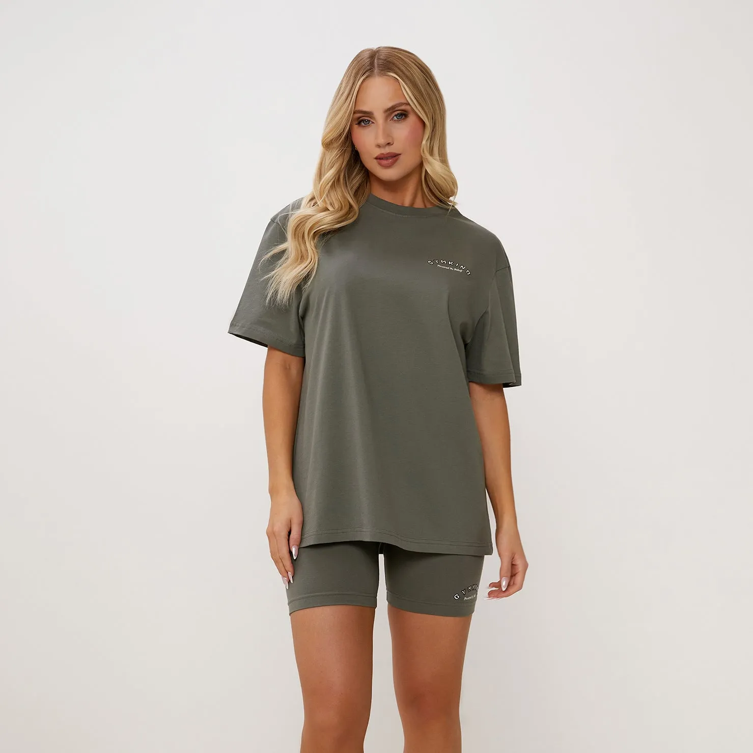 Gym King Spirit of Summer Boyfriend Tee - Dusk Green sold by The Gym King product image thumbnail 2