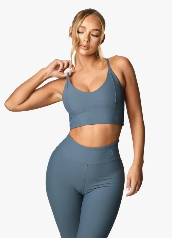 Gym King Align Bra - Storm Blue sold by The Gym King