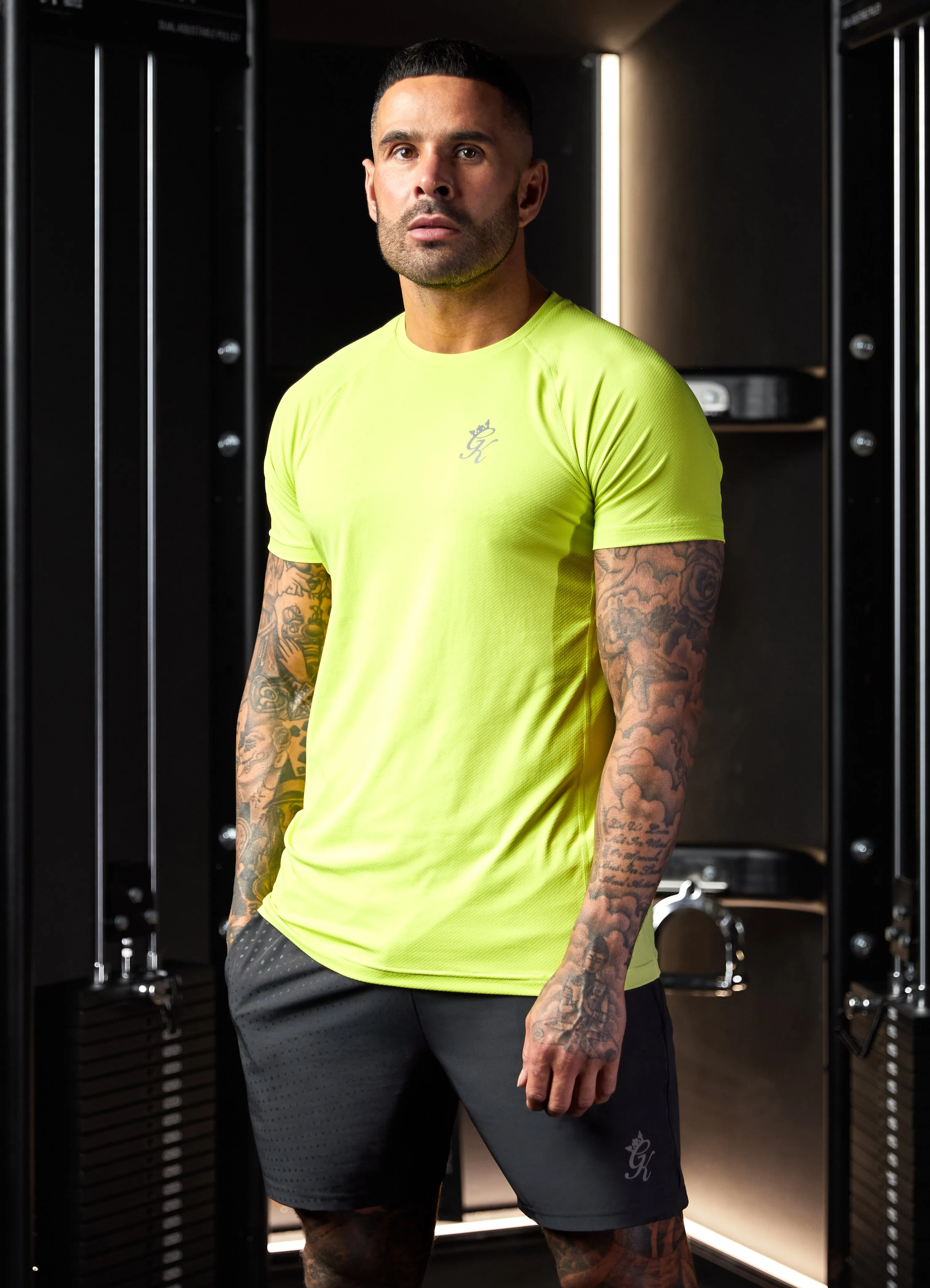 Gym King Energy Tee - Lime sold by The Gym King product image thumbnail 4
