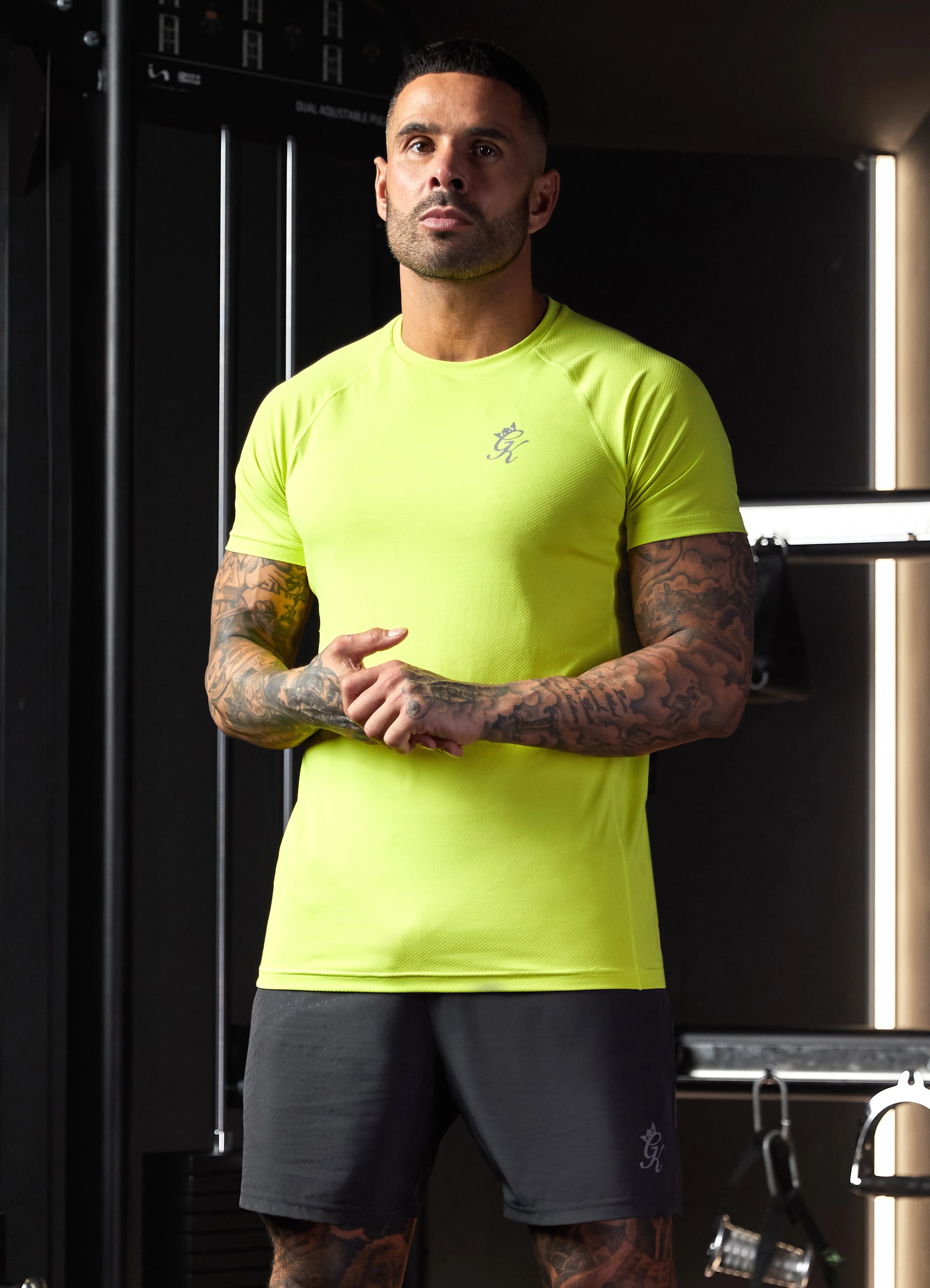 Gym King Energy Tee - Lime sold by The Gym King product image thumbnail 3