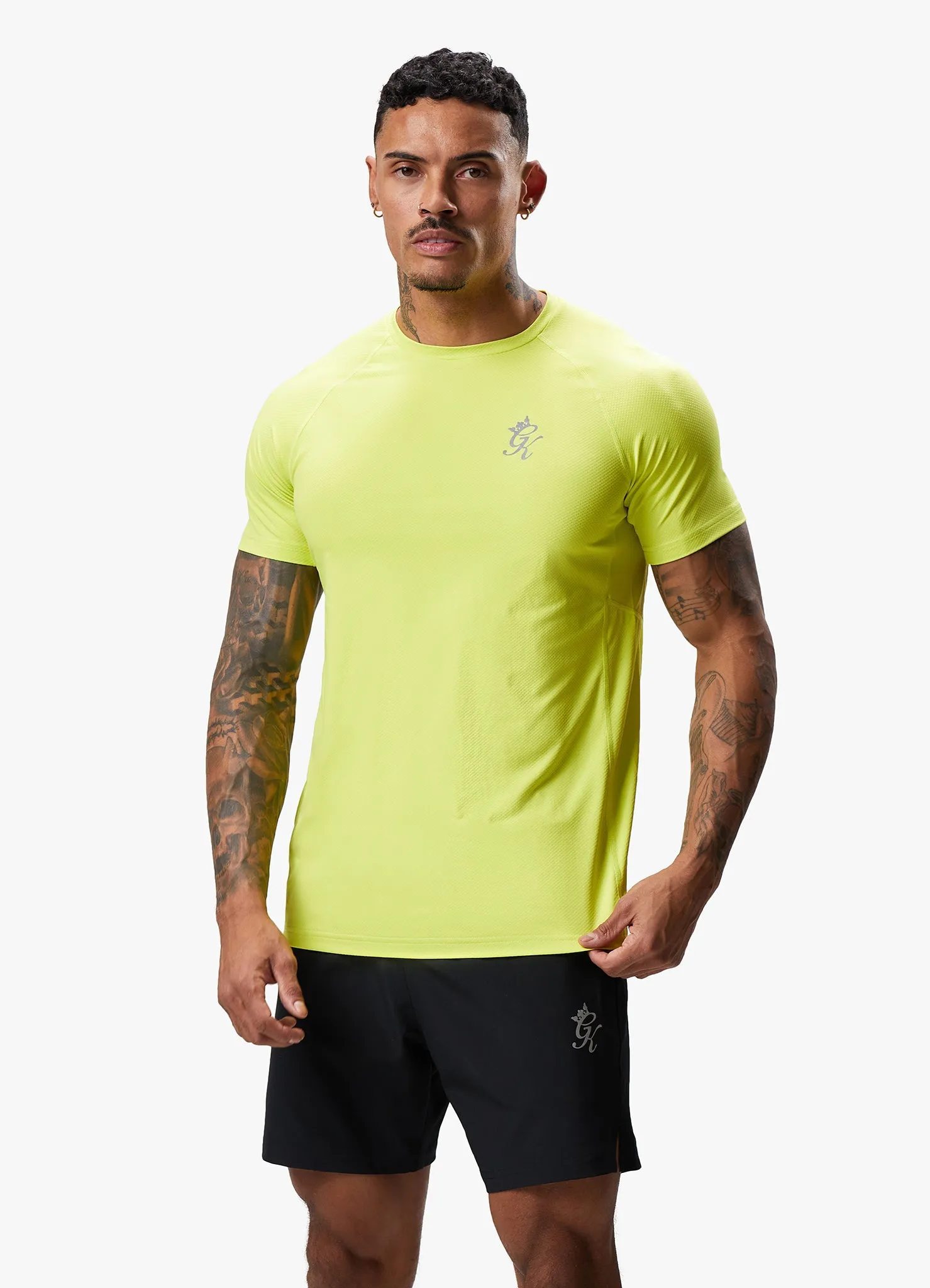 Gym King Energy Tee - Lime sold by The Gym King product image thumbnail 5