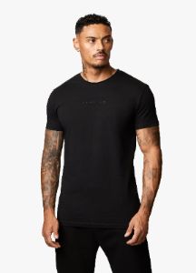 Gym King Relentless Tee - Black/Black sold by The Gym King