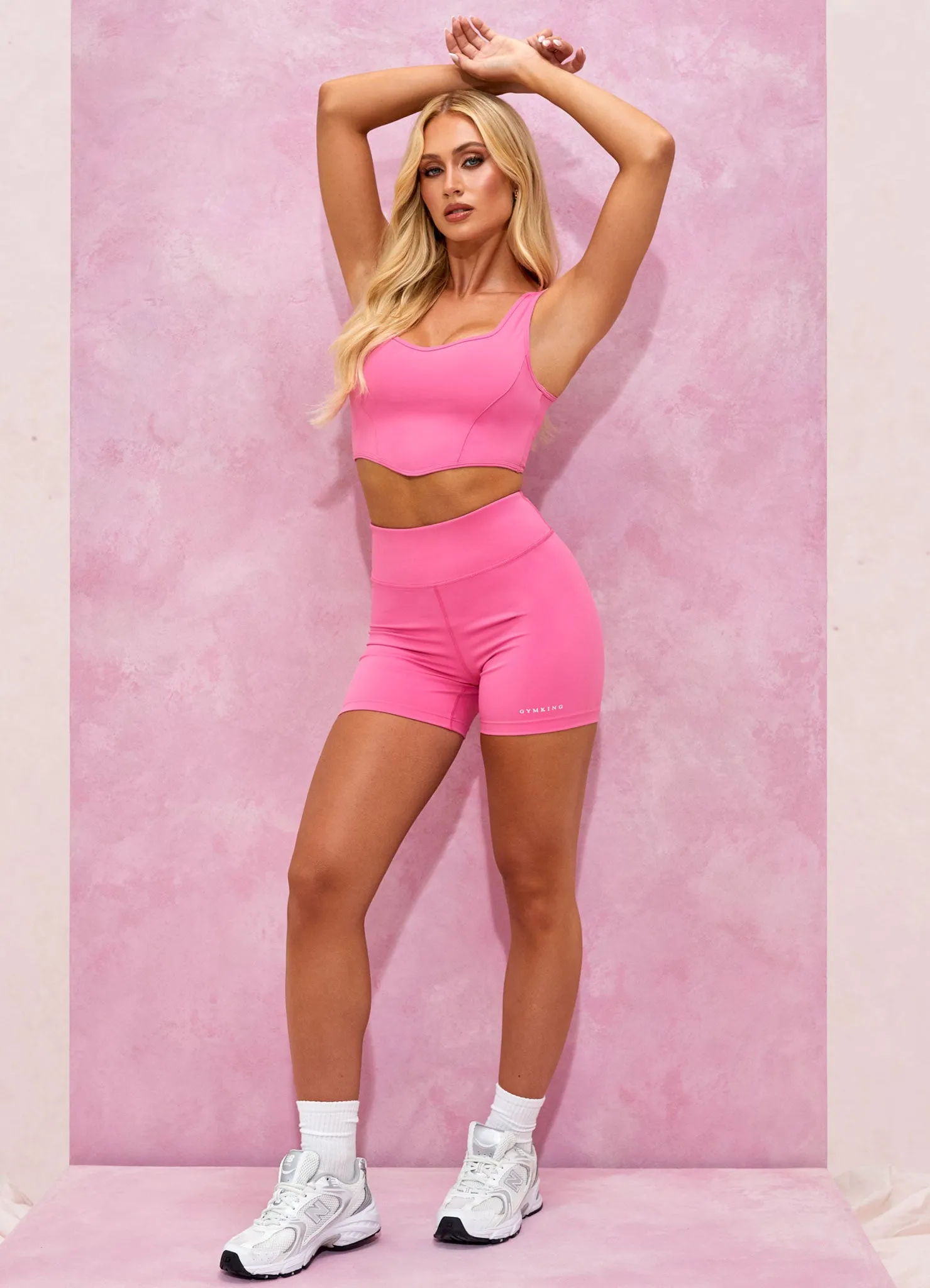 Gym King Malibu Contoured Tank - Paradise Pink sold by The Gym King product image thumbnail 5