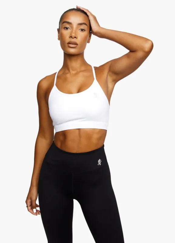 Gym King Sports Bra - White sold by The Gym King
