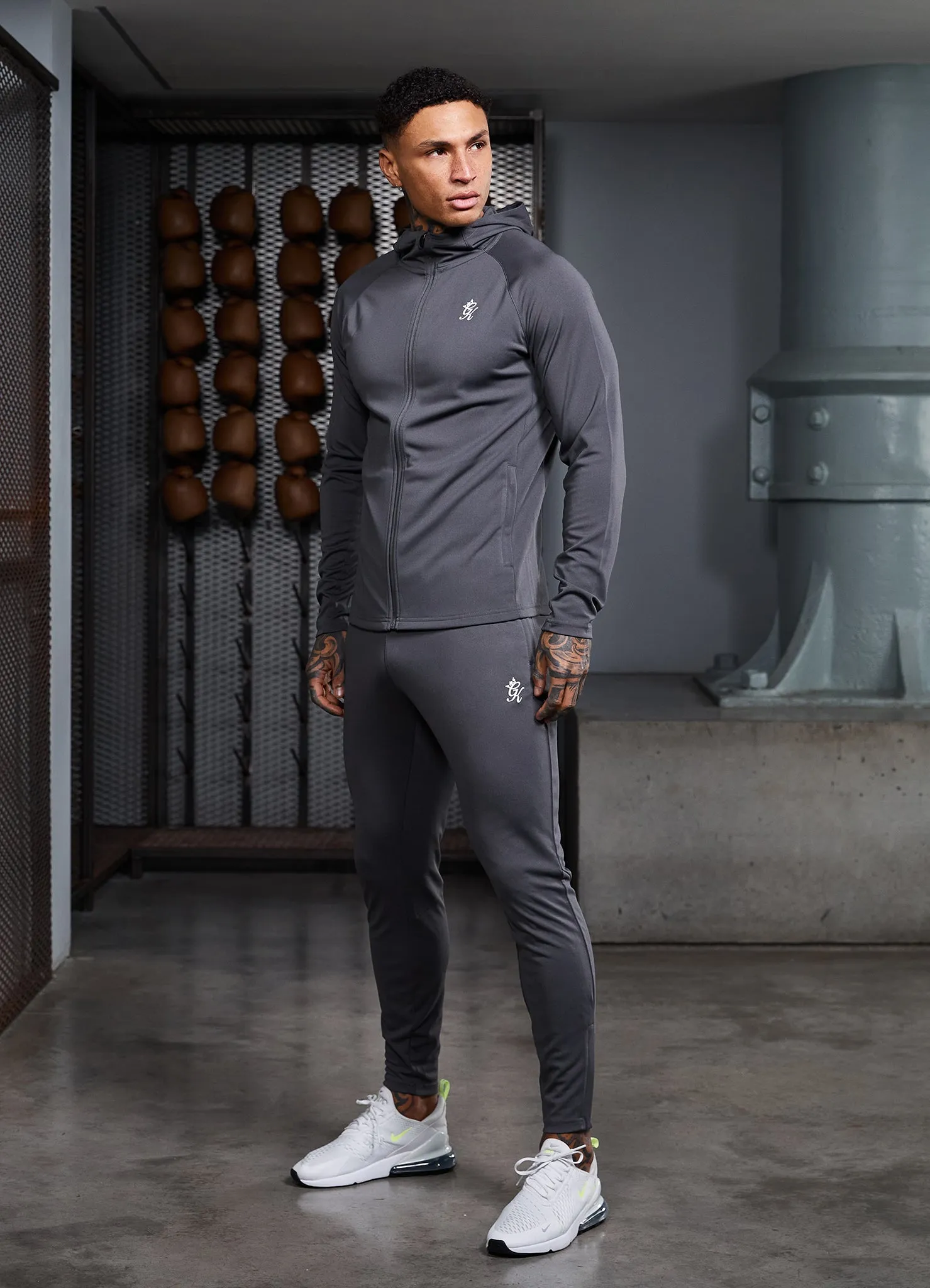 Gym King 365 Lightweight Poly Training Tracksuit - Graphite sold by The Gym King product image thumbnail 2