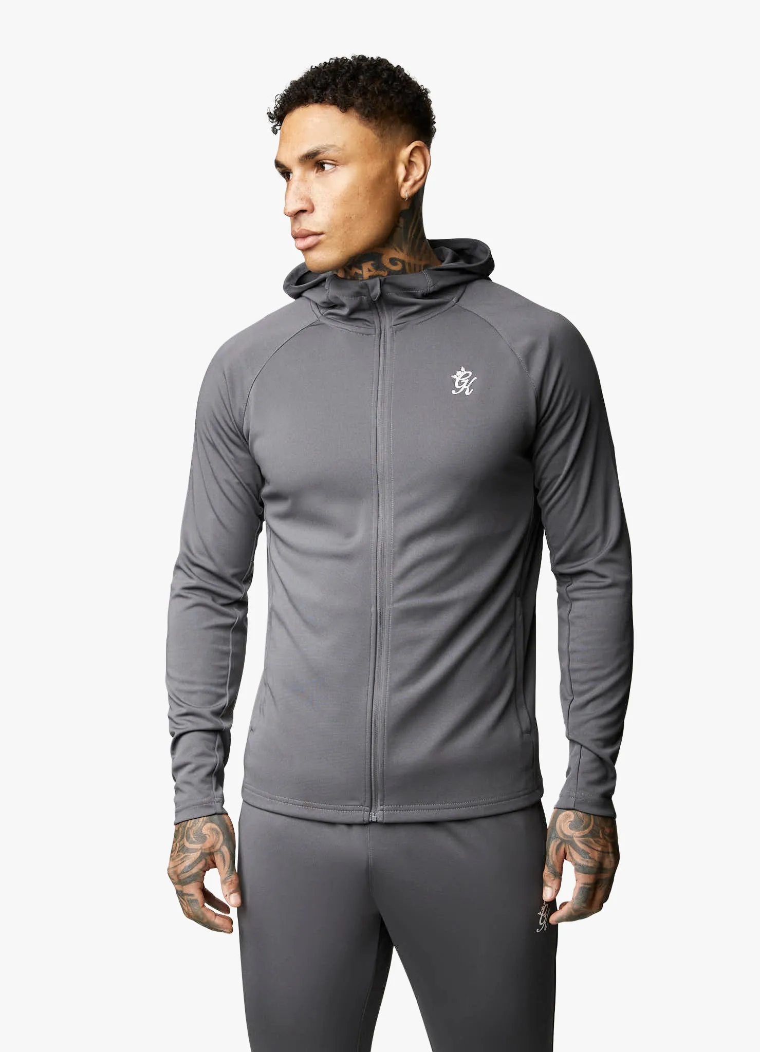 Gym King 365 Lightweight Poly Training Tracksuit - Graphite sold by The Gym King product image thumbnail 3