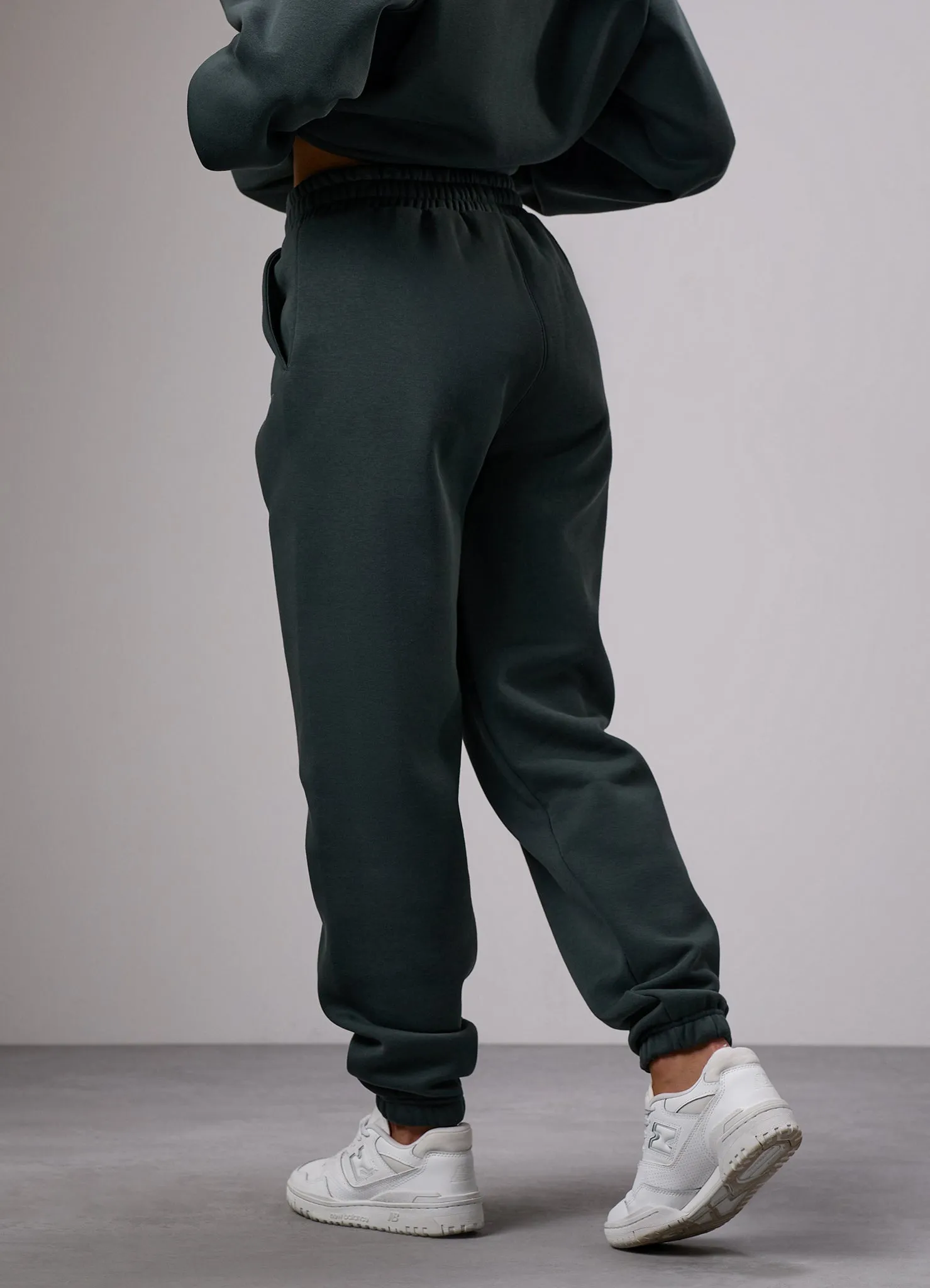 Gym King 365 Fleece Boyfriend Jogger - Green Smoke sold by The Gym King product image thumbnail 3