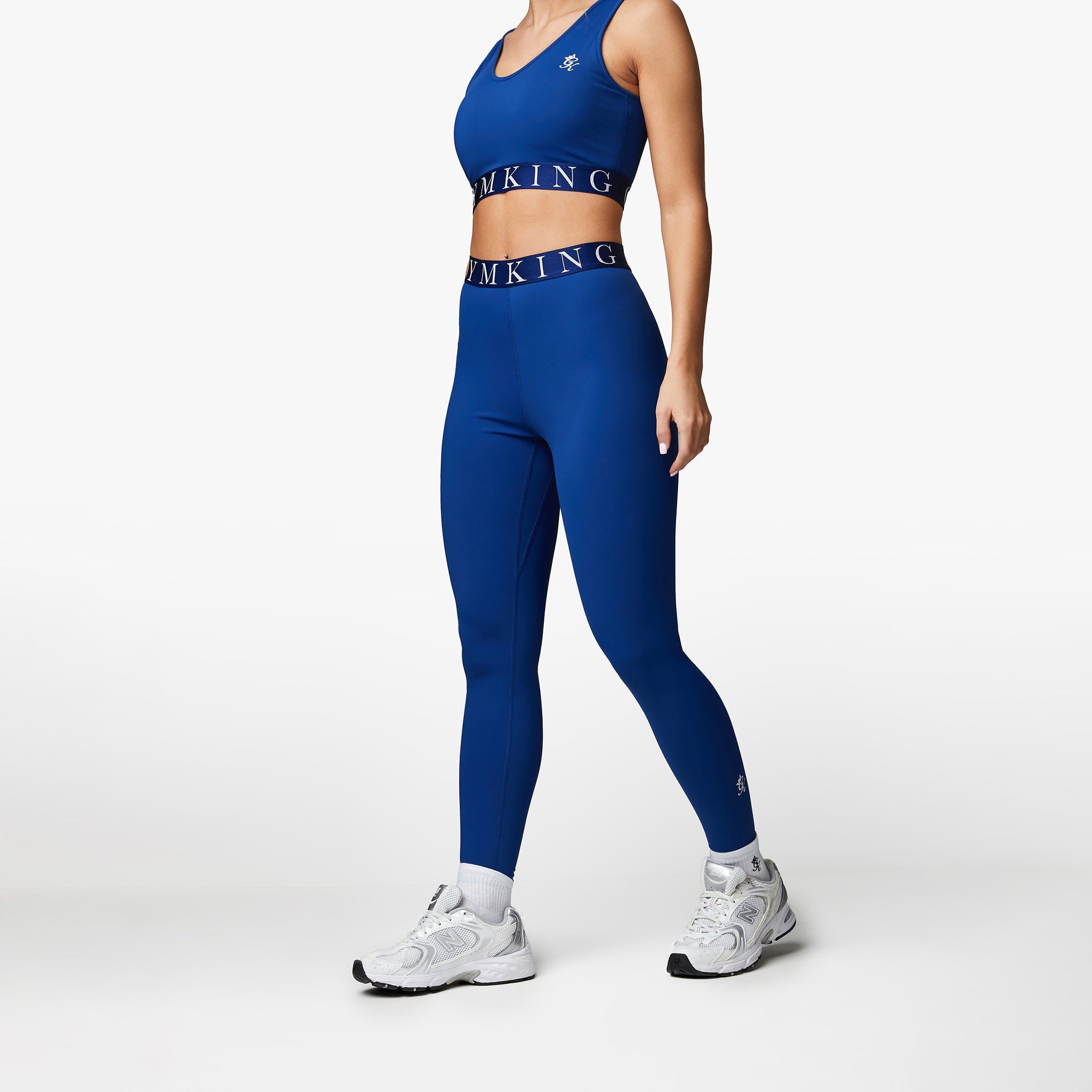 Gym King Impact Legging - Galaxy Blue/Blue Steel sold by The Gym King product image thumbnail 2