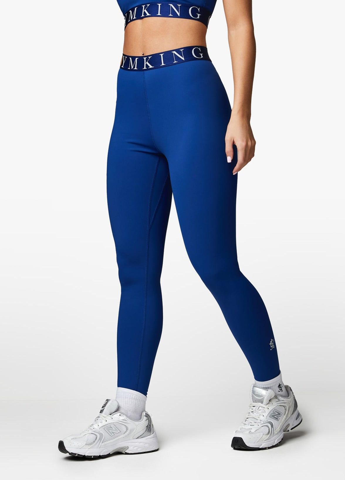 Gym King Impact Legging - Galaxy Blue/Blue Steel sold by The Gym King