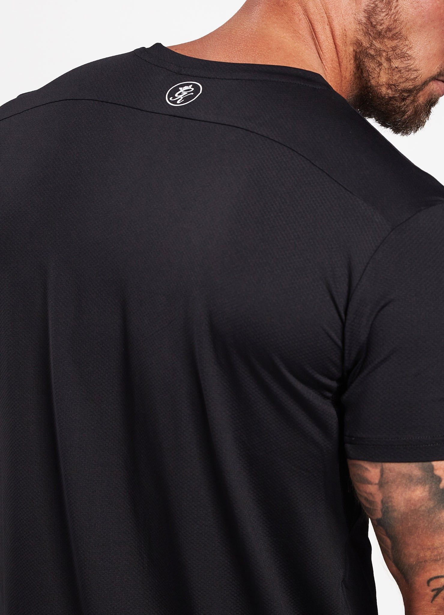 Gym King Performance Poly Tee - Black sold by The Gym King product image thumbnail 5