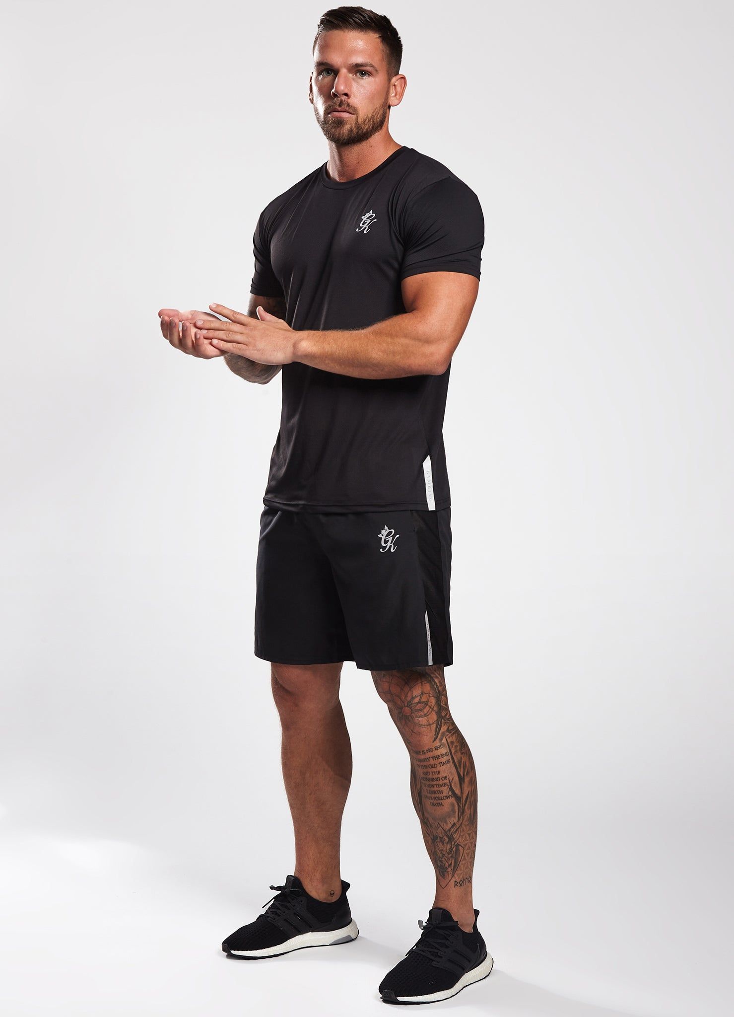 Gym King Performance Poly Tee - Black sold by The Gym King product image thumbnail 4