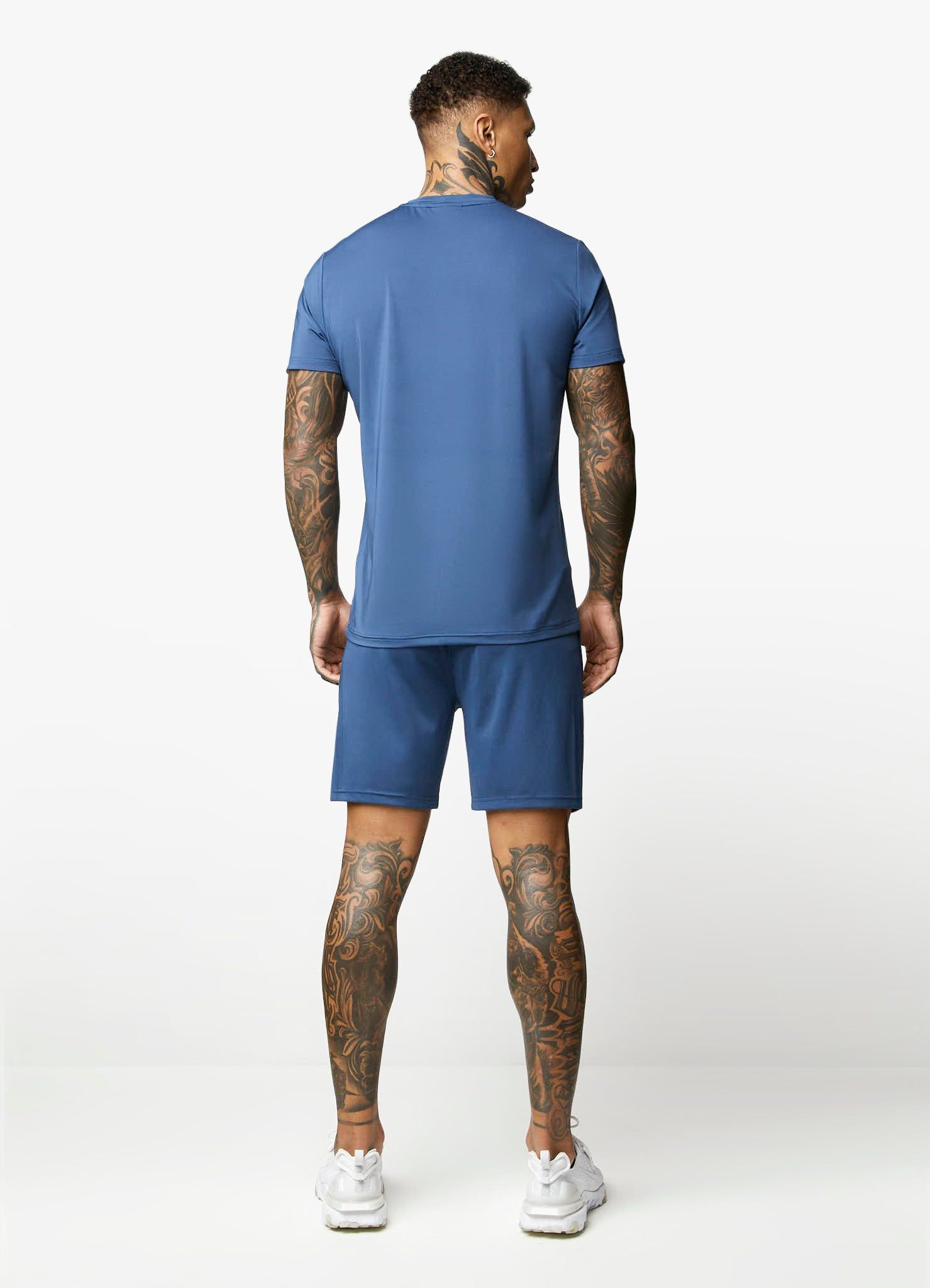 Gym King 365 Poly Tee - Moonlight Blue sold by The Gym King product image thumbnail 9