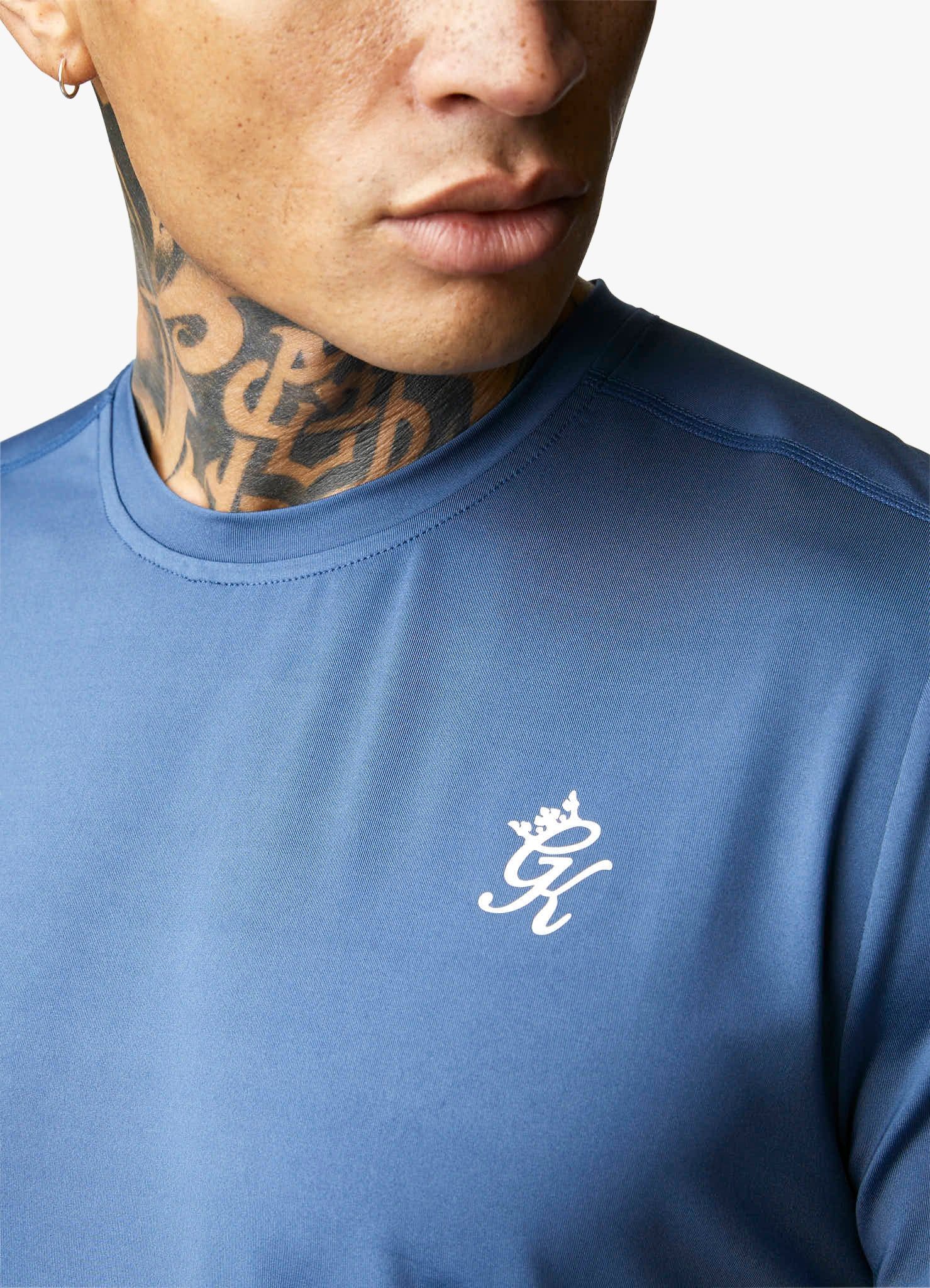 Gym King 365 Poly Tee - Moonlight Blue sold by The Gym King product image thumbnail 5