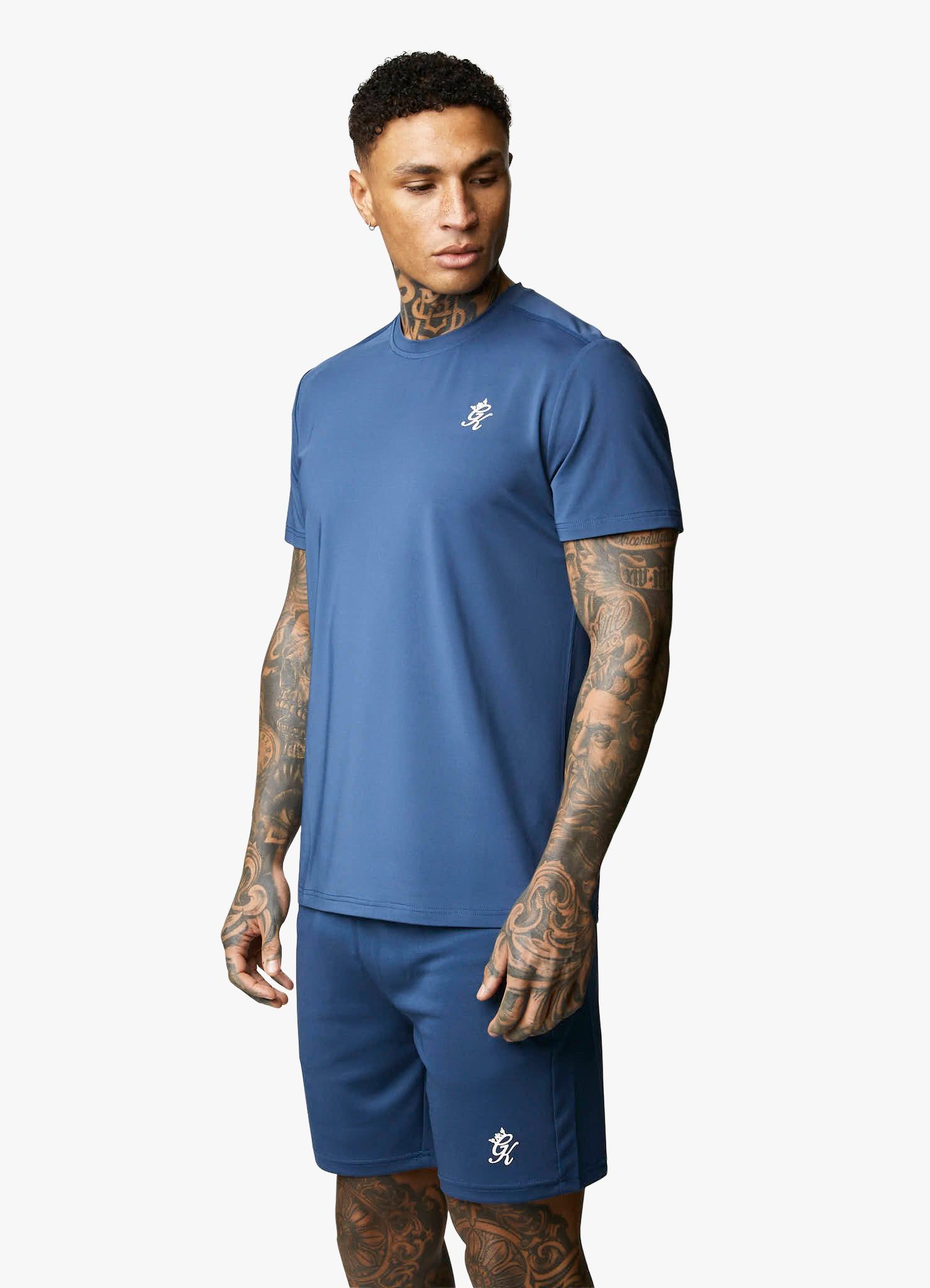 Gym King 365 Poly Tee - Moonlight Blue sold by The Gym King product image thumbnail 8