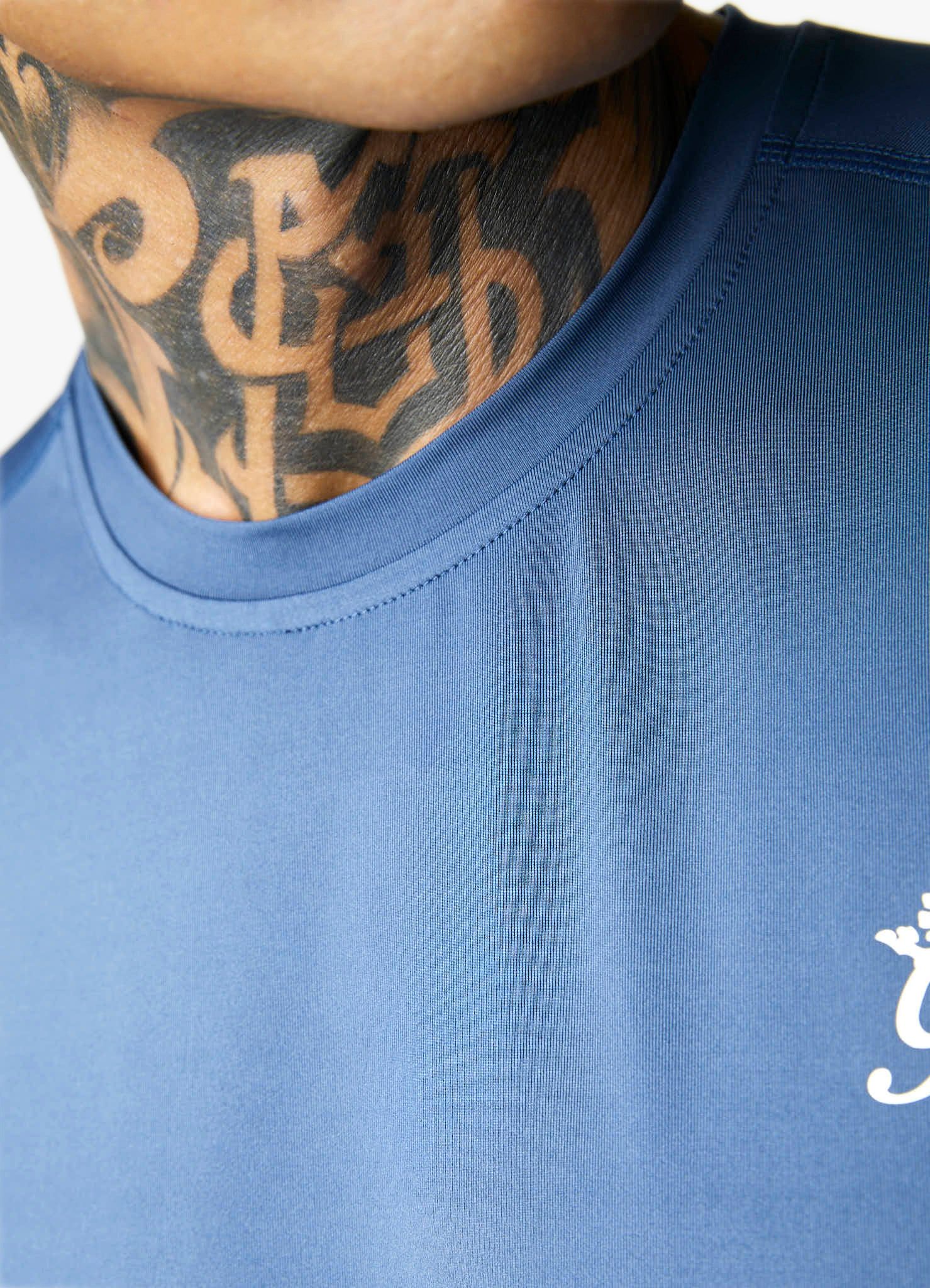 Gym King 365 Poly Tee - Moonlight Blue sold by The Gym King product image thumbnail 6