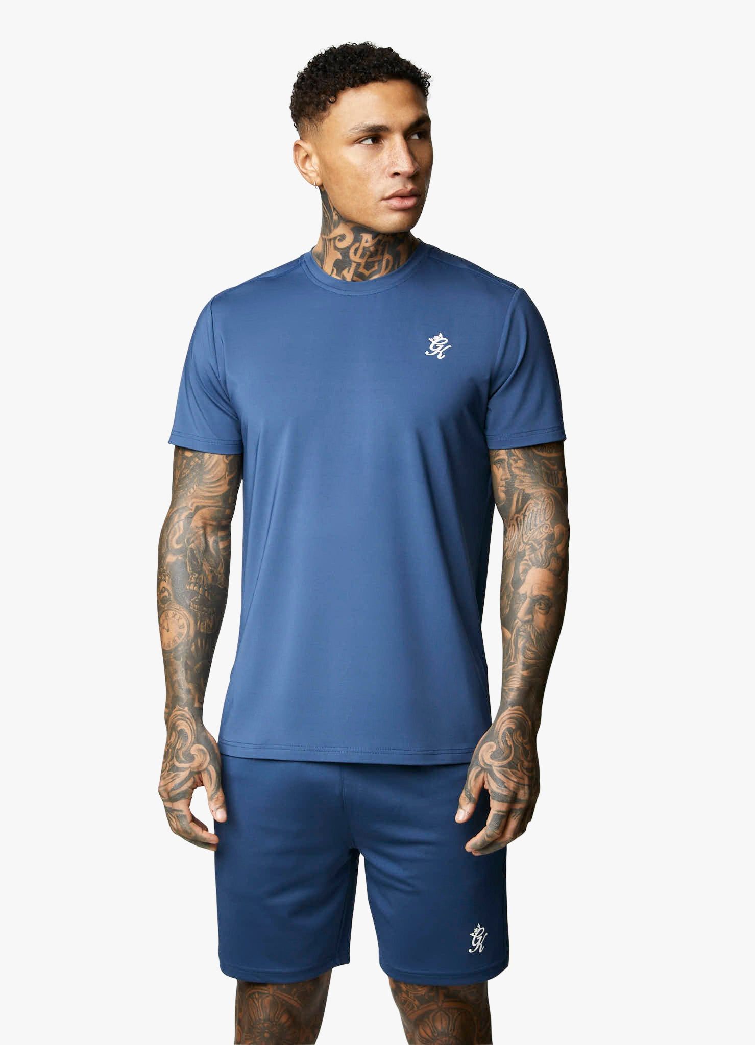 Gym King 365 Poly Tee - Moonlight Blue sold by The Gym King product image thumbnail 3