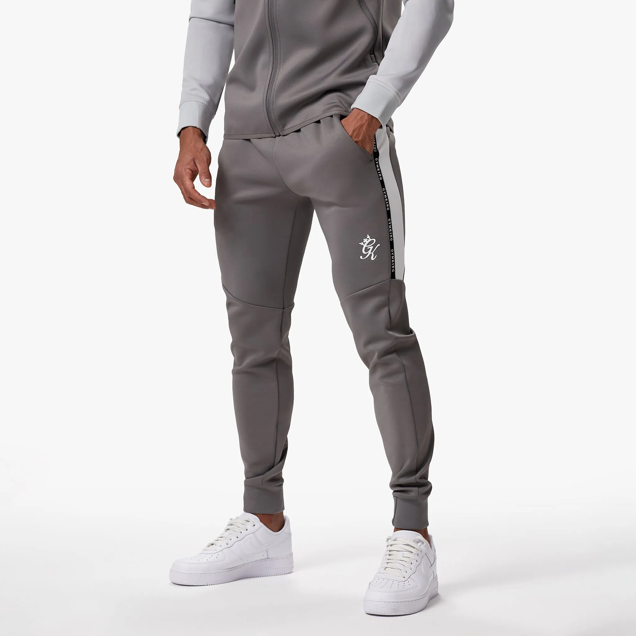 Gym King Taped Core Plus Jogger - Steel sold by The Gym King product image thumbnail 2