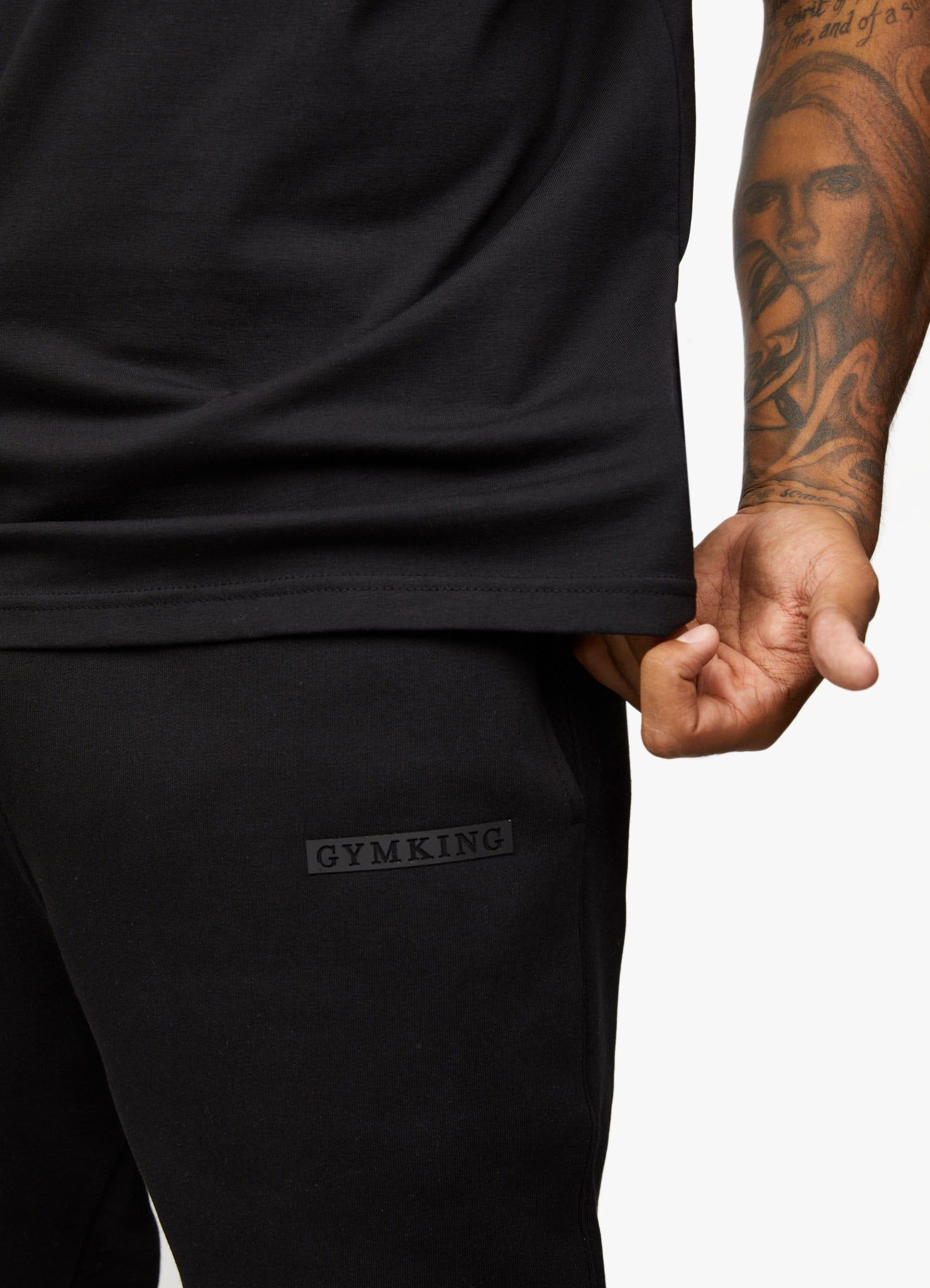 Gym King Box Logo Tee - Black sold by The Gym King product image thumbnail 7