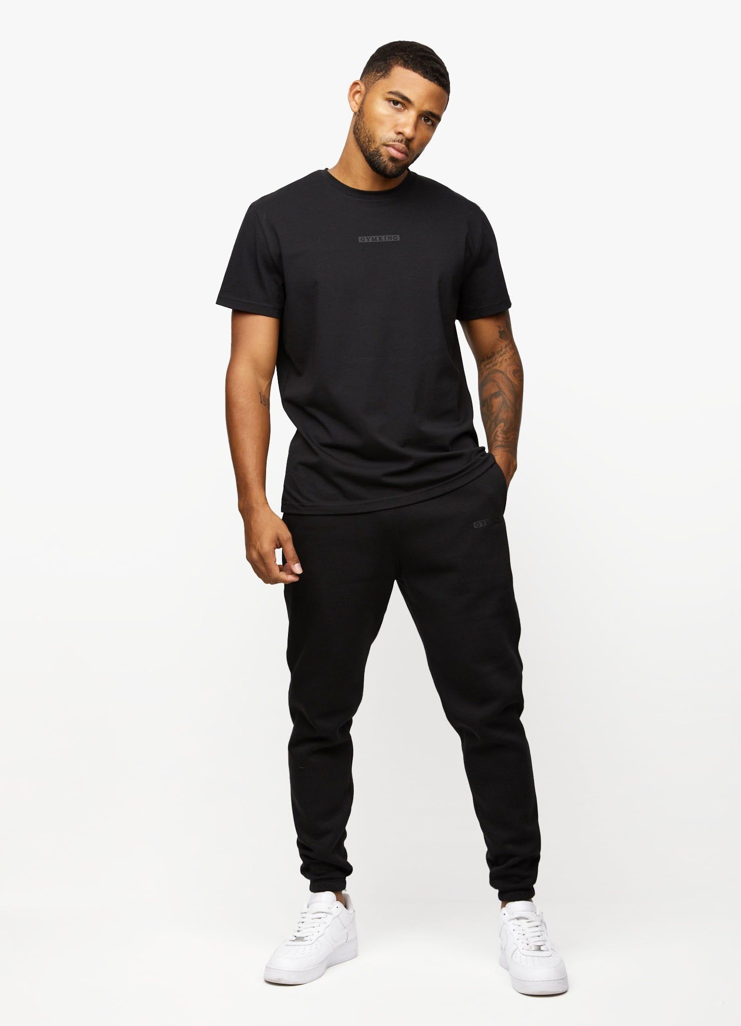 Gym King Box Logo Tee - Black sold by The Gym King product image thumbnail 6