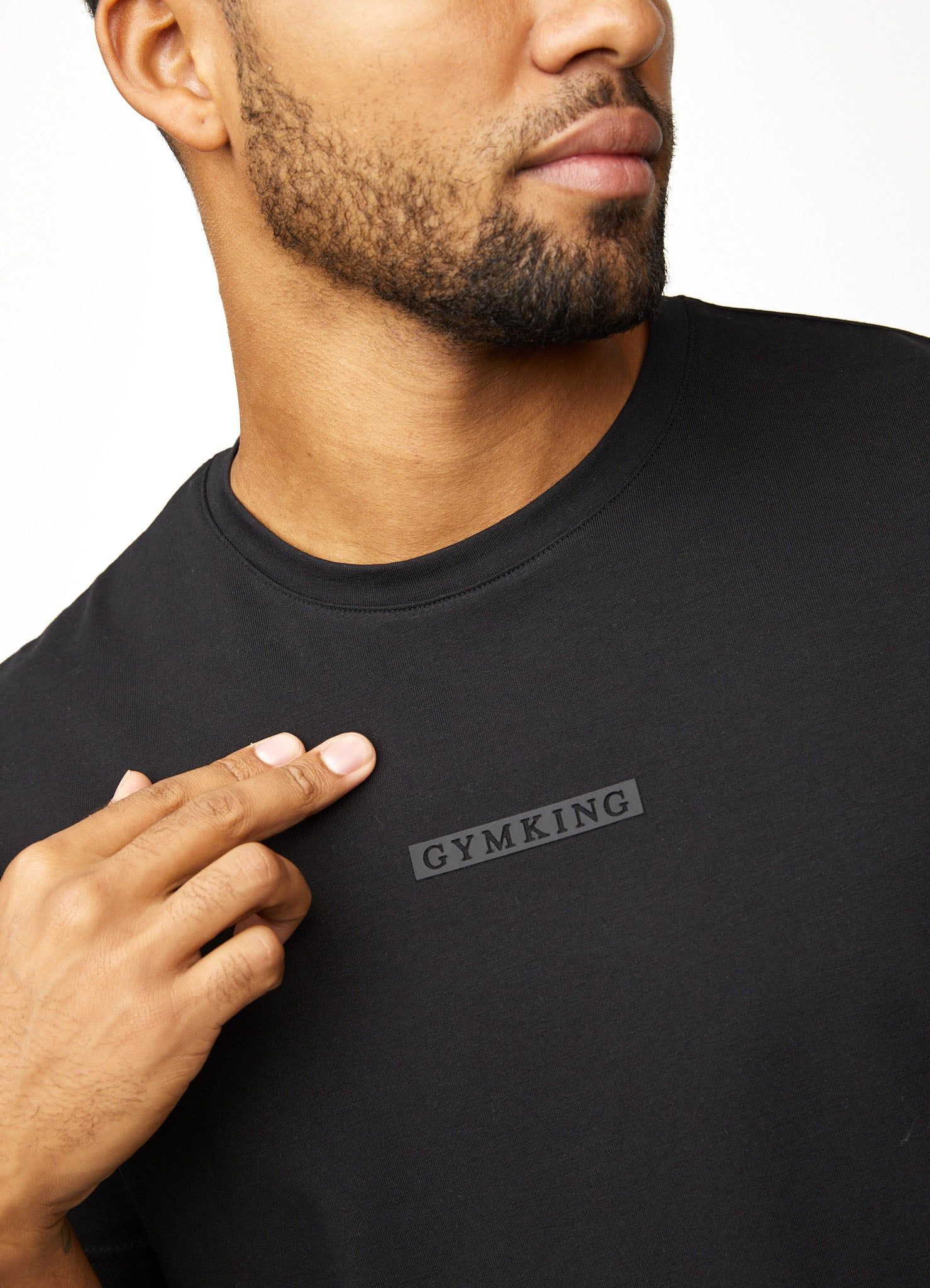 Gym King Box Logo Tee - Black sold by The Gym King product image thumbnail 5