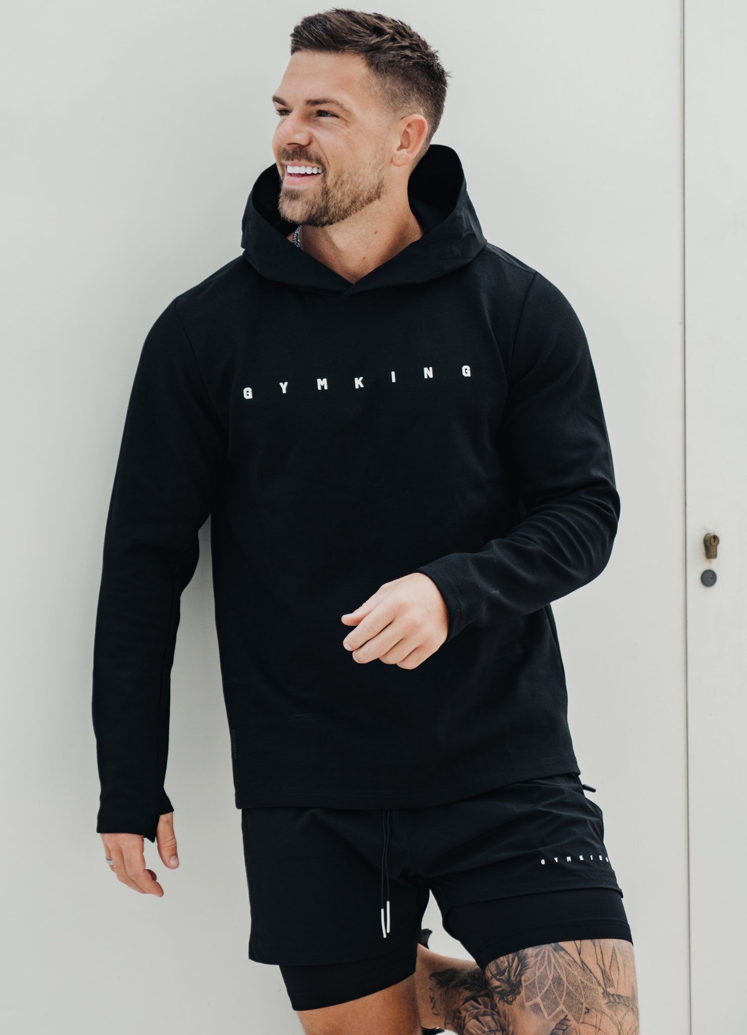 Gym King Rebellion Hood - Black sold by The Gym King product image thumbnail 5