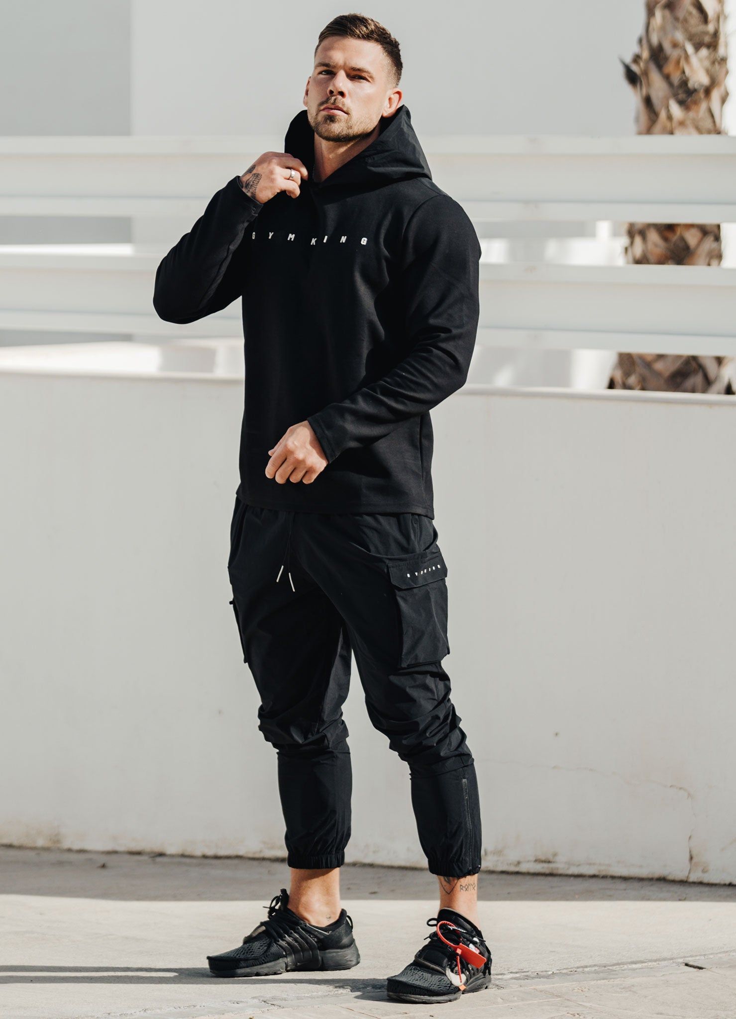 Gym King Rebellion Hood - Black sold by The Gym King product image thumbnail 4